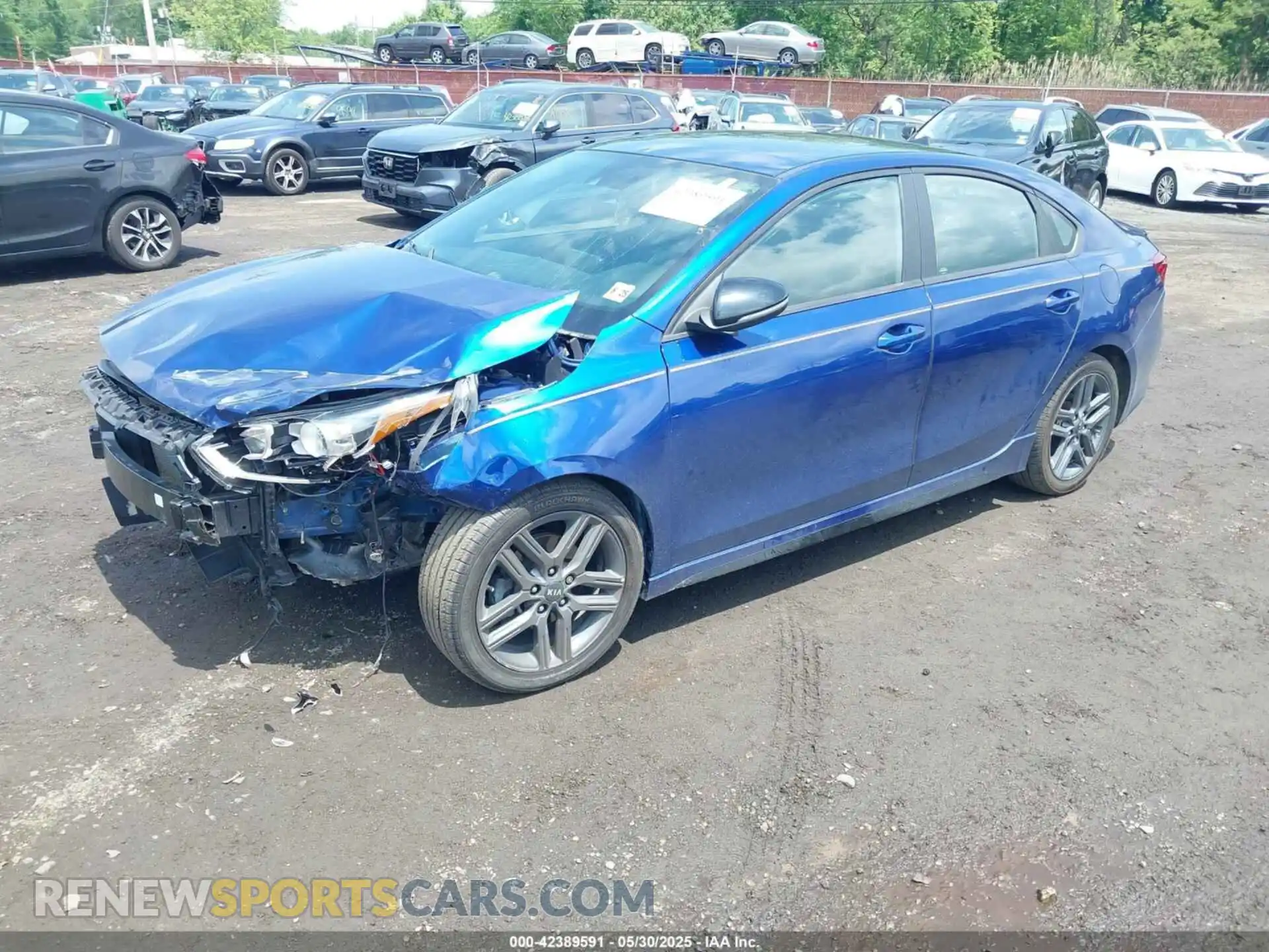2 Photograph of a damaged car 3KPF34AD9LE235101 KIA FORTE 2020