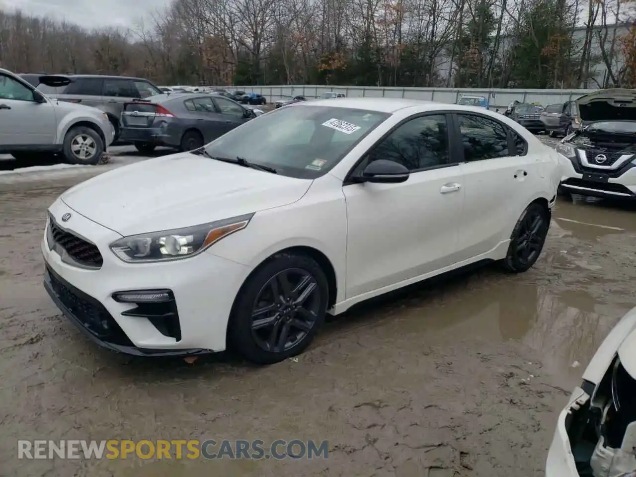 1 Photograph of a damaged car 3KPF34ADXLE224401 KIA FORTE 2020