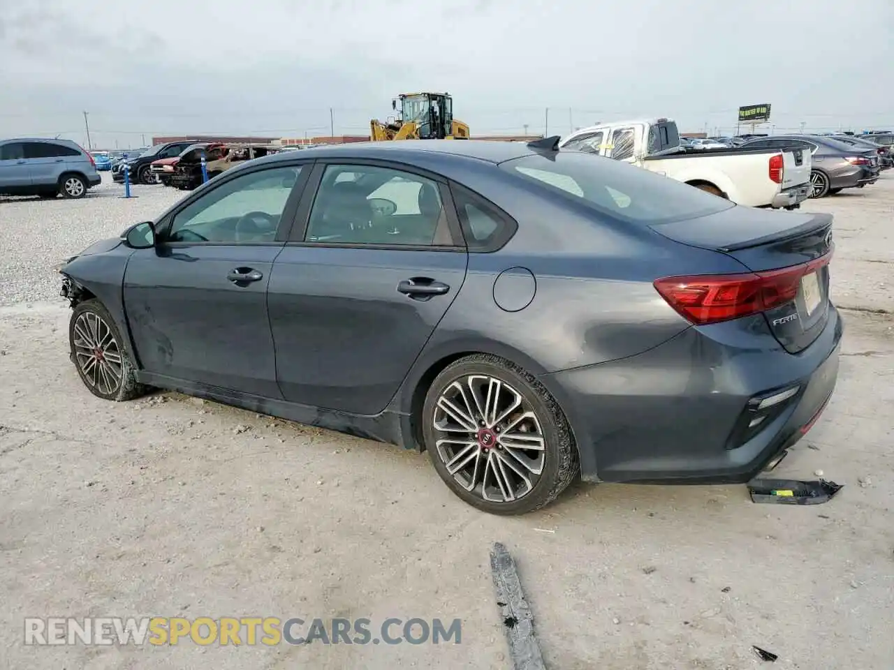 2 Photograph of a damaged car 3KPF44AC2LE223764 KIA FORTE 2020