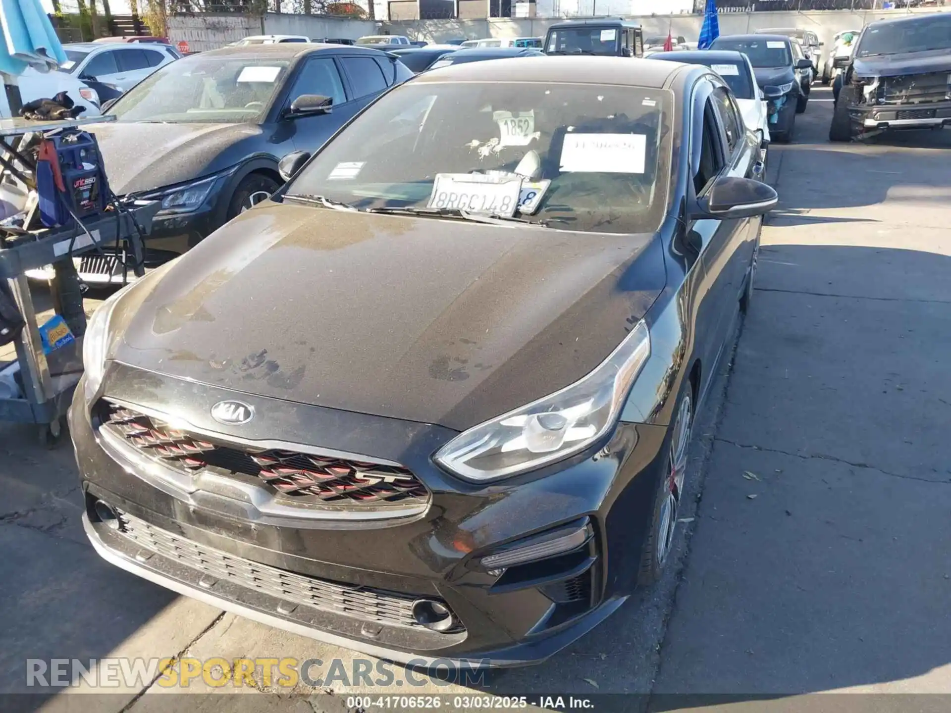 2 Photograph of a damaged car 3KPF44AC2LE228964 KIA FORTE 2020