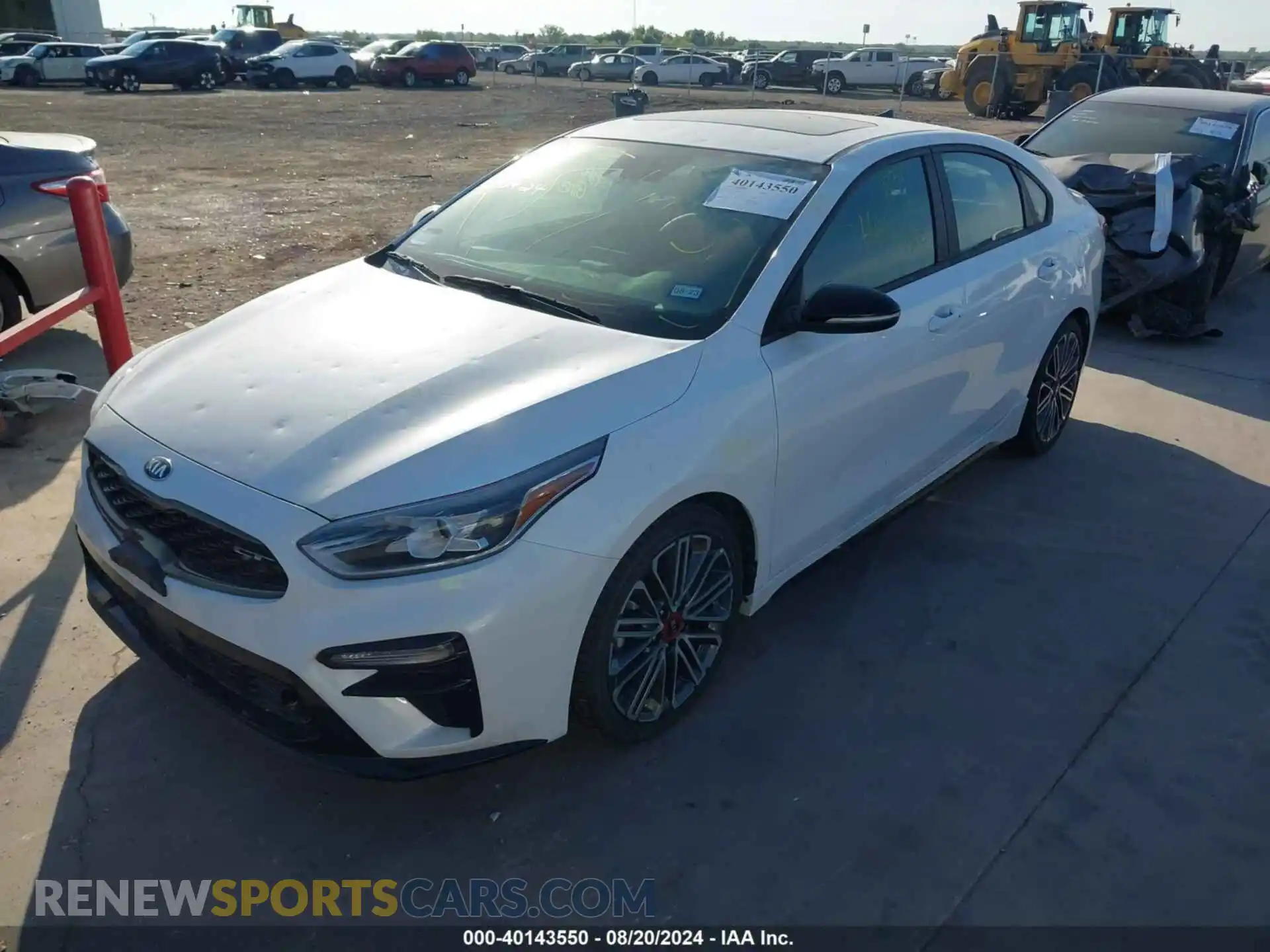 2 Photograph of a damaged car 3KPF44AC3LE211249 KIA FORTE 2020