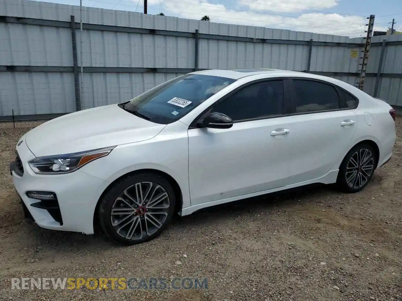 1 Photograph of a damaged car 3KPF44AC4LE212250 KIA FORTE 2020