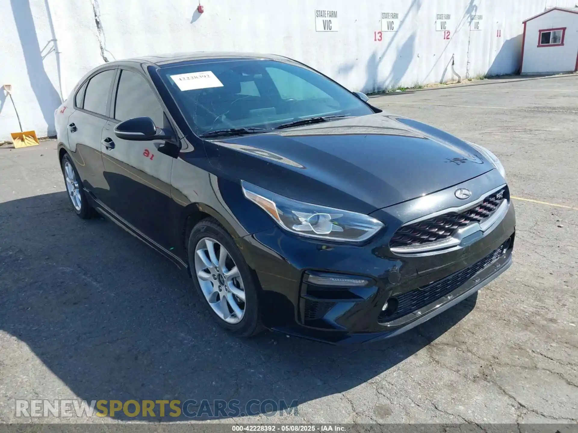 1 Photograph of a damaged car 3KPF44AC6LE184290 KIA FORTE 2020