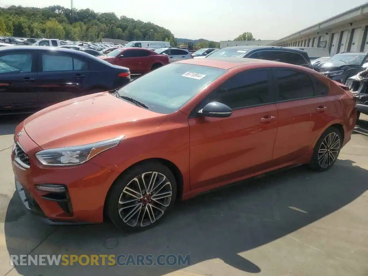 1 Photograph of a damaged car 3KPF44AC8LE171492 KIA FORTE 2020