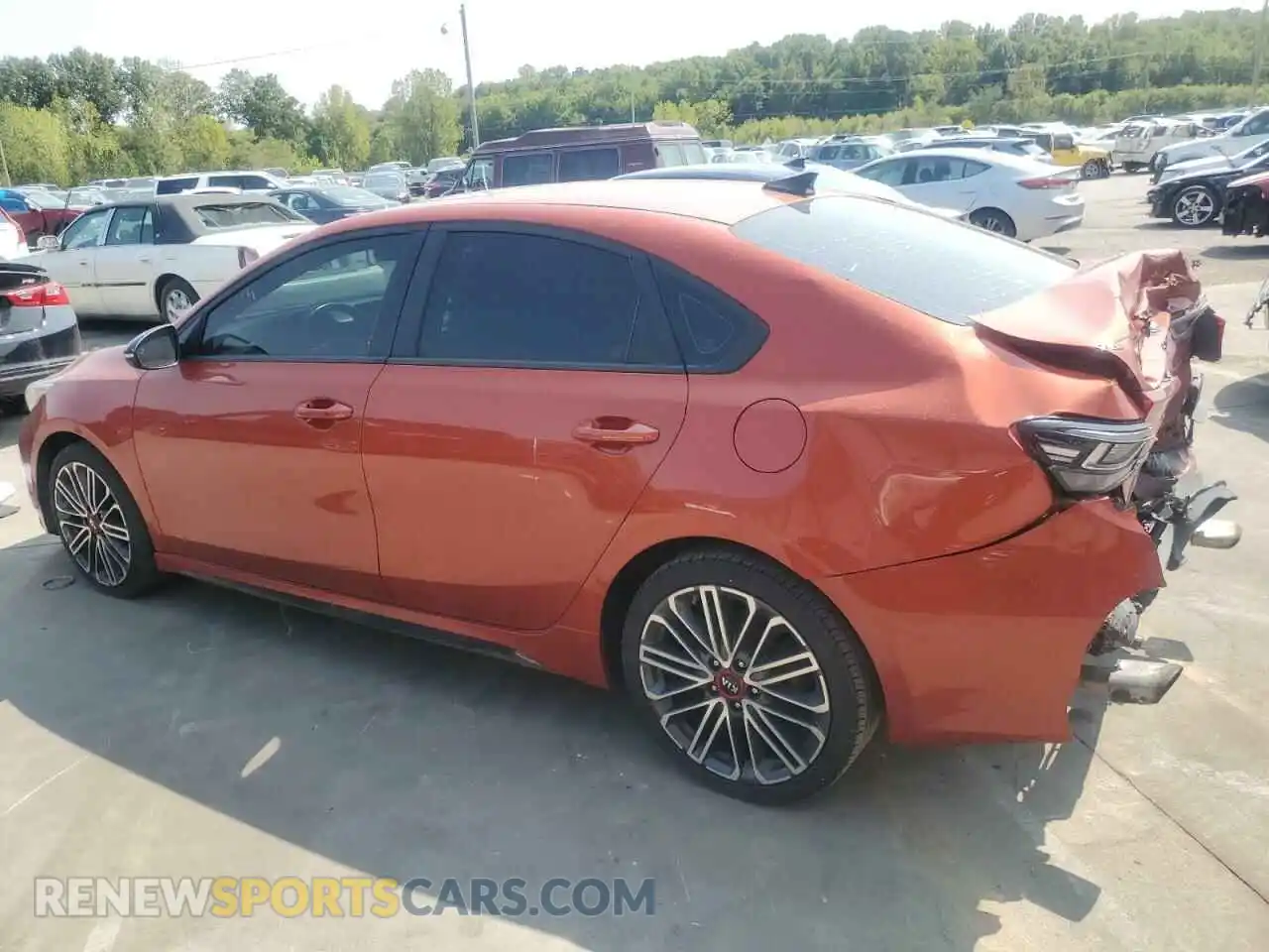 2 Photograph of a damaged car 3KPF44AC8LE171492 KIA FORTE 2020