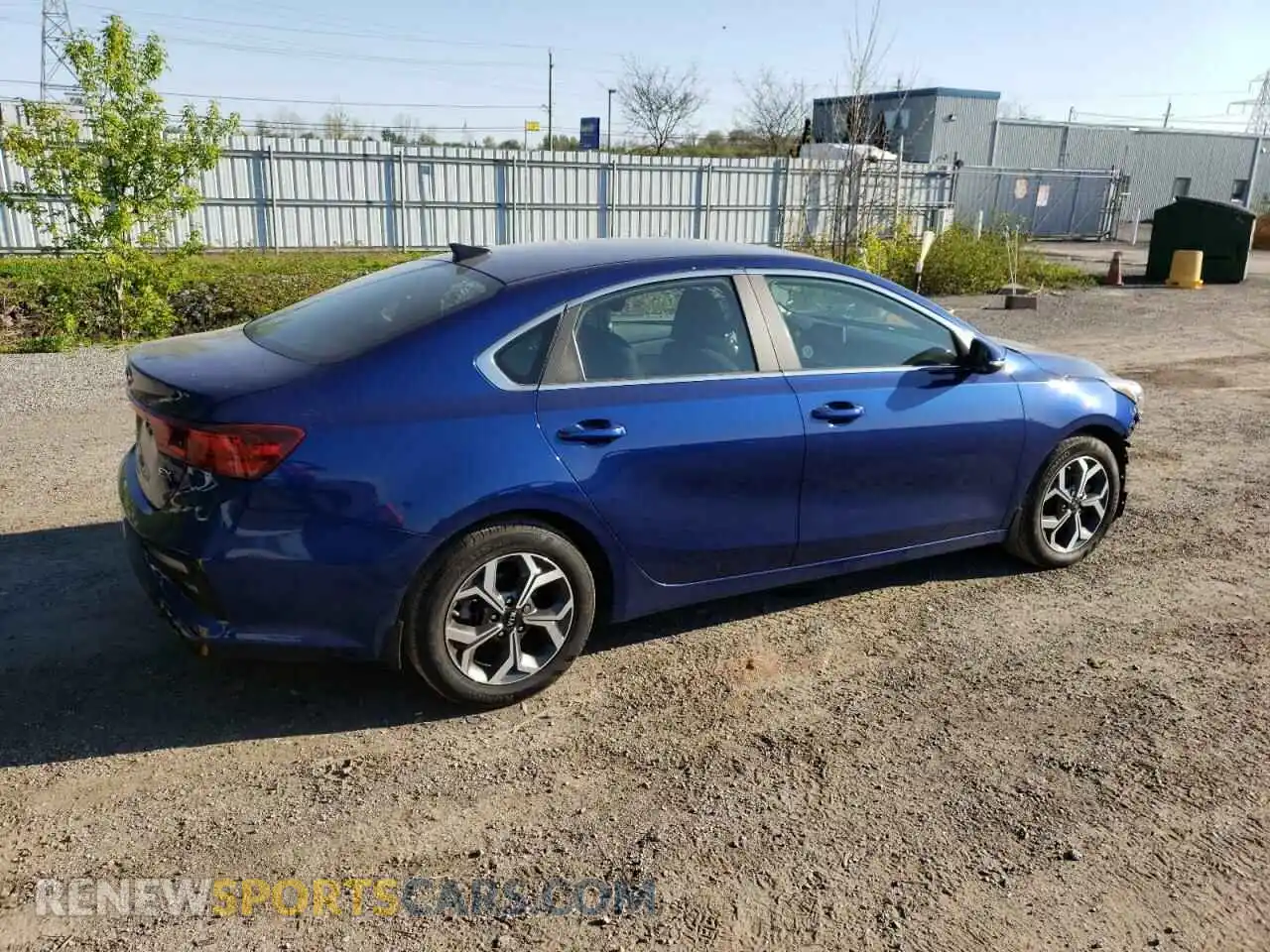 3 fotografías del automóvil dañado 3KPF54AD0LE218021 KIA FORTE 2020