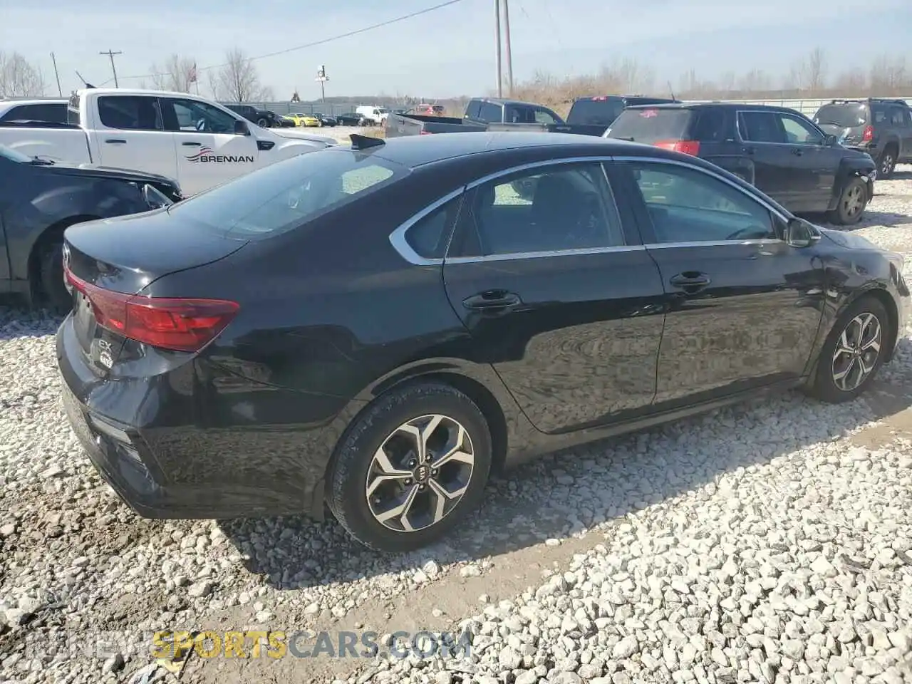 3 Photograph of a damaged car 3KPF54AD2LE143421 KIA FORTE 2020