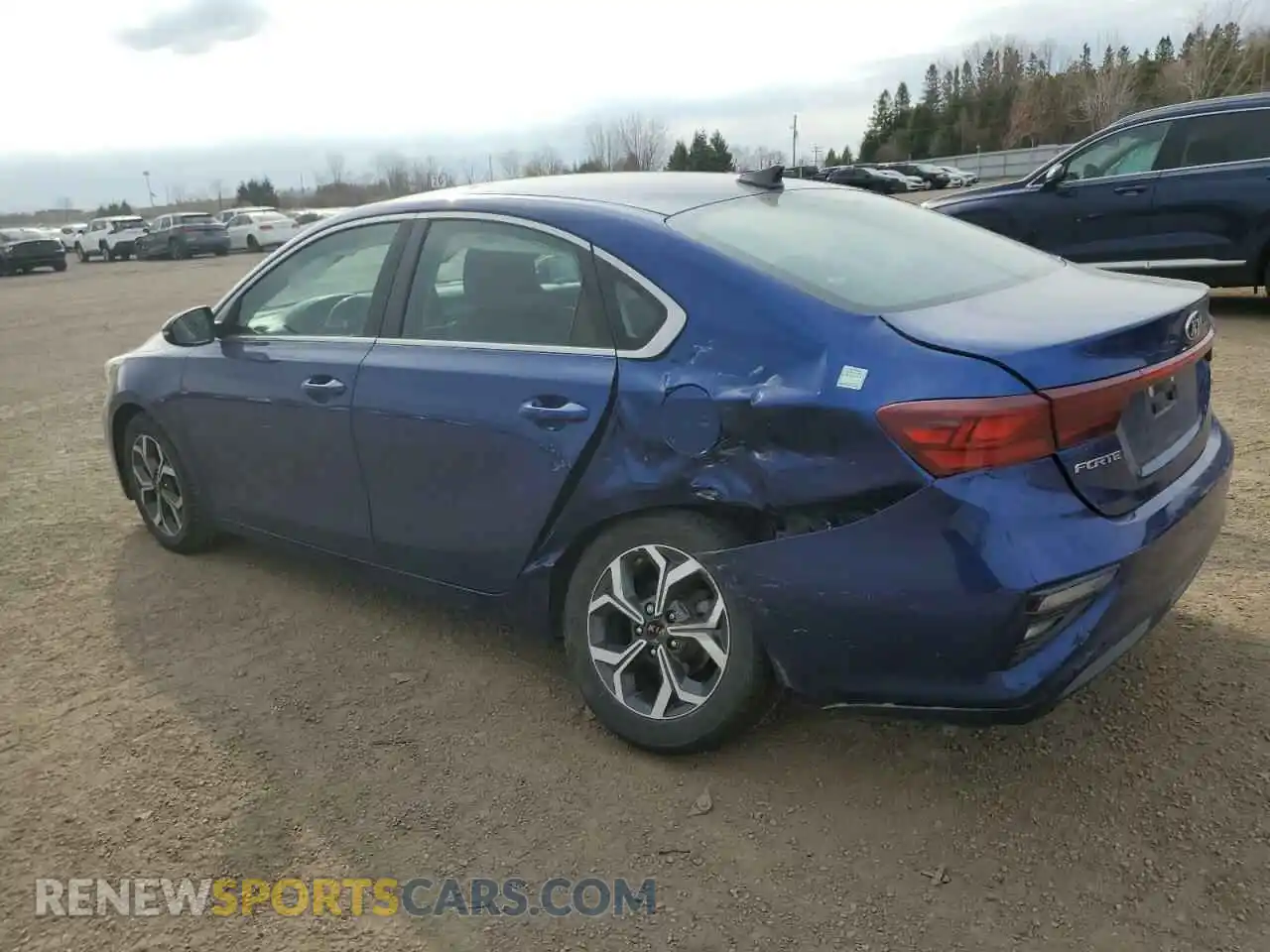 2 Photograph of a damaged car 3KPF54AD3LE181255 KIA FORTE 2020