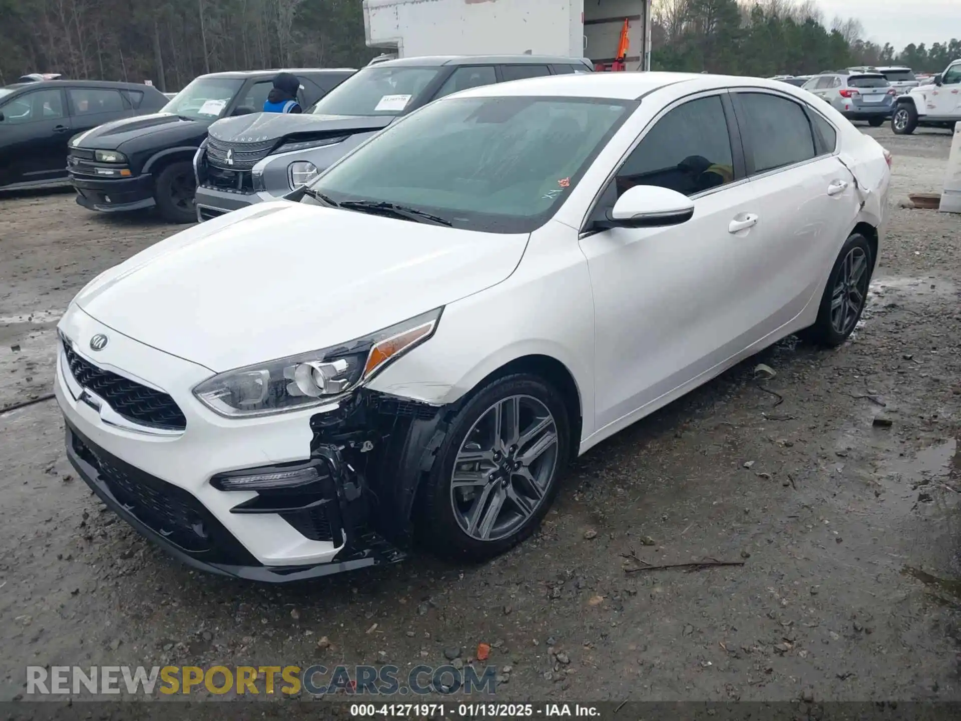 2 Photograph of a damaged car 3KPF54AD3LE247142 KIA FORTE 2020