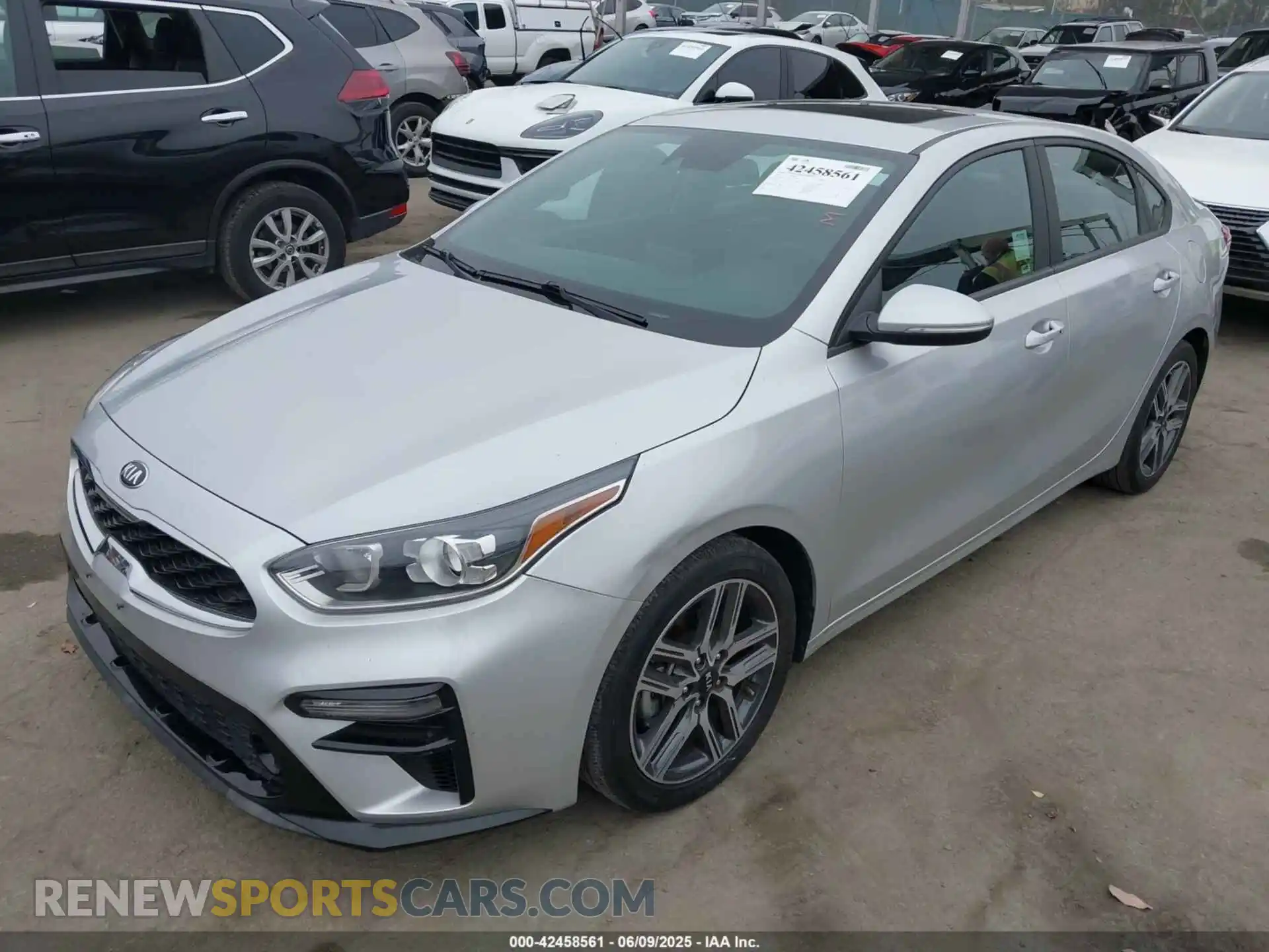 2 Photograph of a damaged car 3KPF54AD5LE212621 KIA FORTE 2020