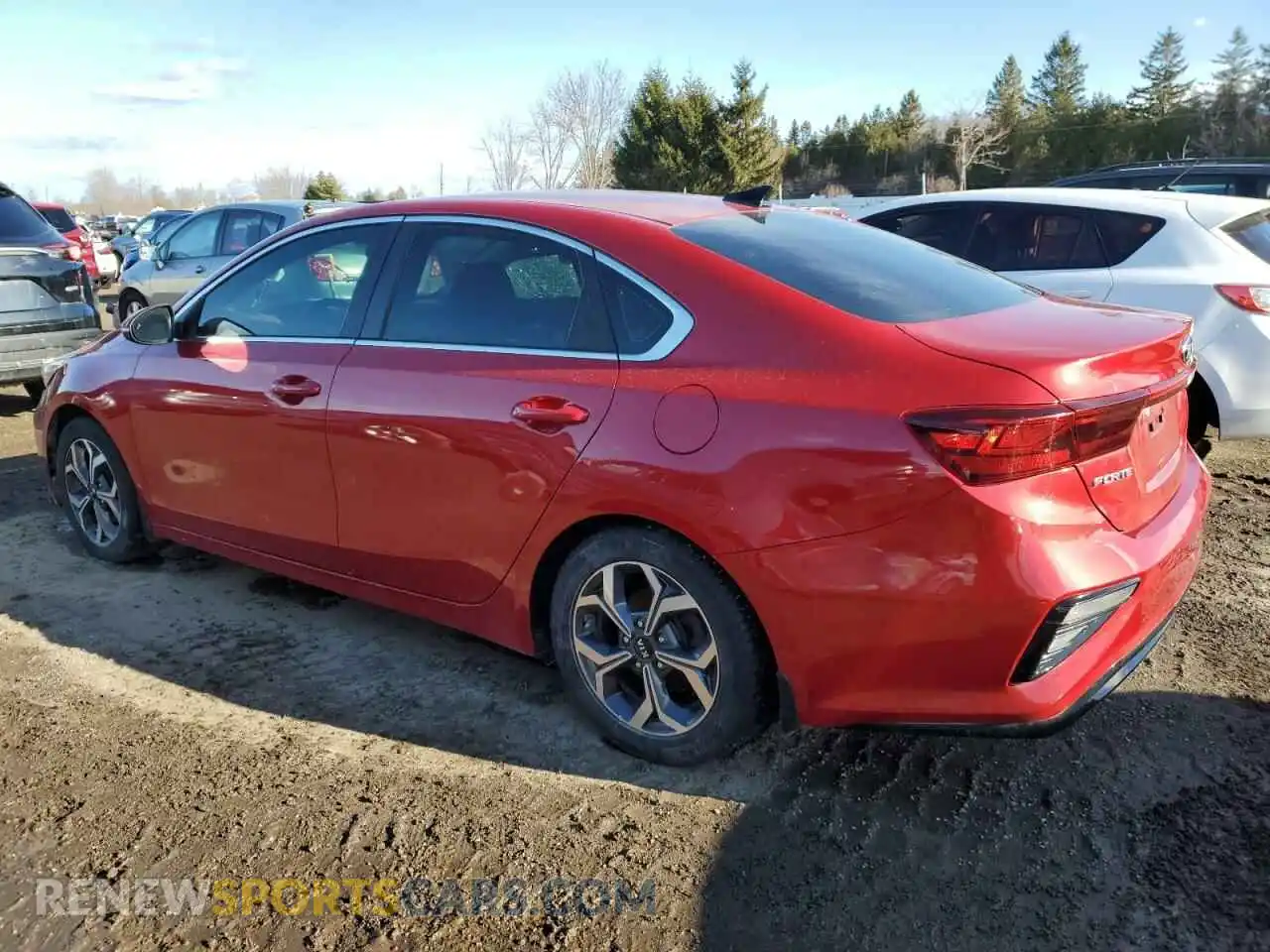 2 Photograph of a damaged car 3KPF54AD6LE142028 KIA FORTE 2020