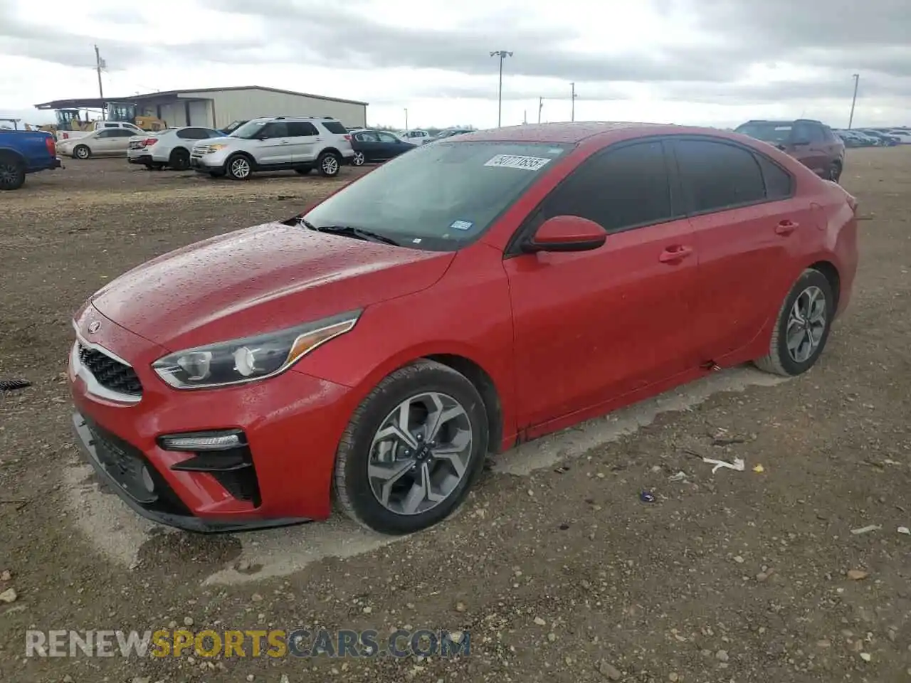 1 Photograph of a damaged car 3KPF24AD0ME266886 KIA FORTE 2021