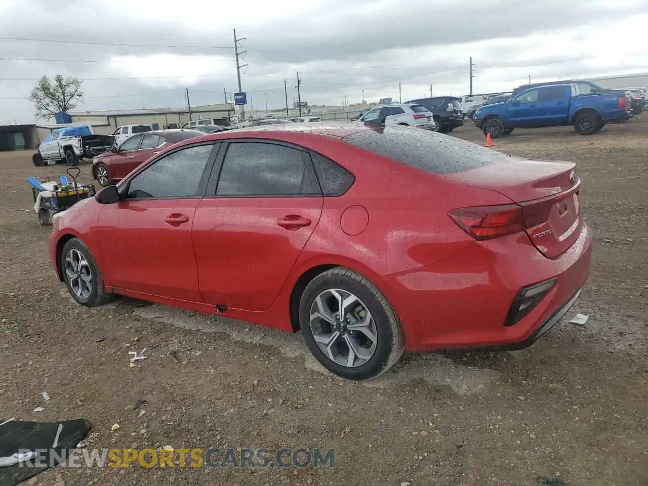 2 Photograph of a damaged car 3KPF24AD0ME266886 KIA FORTE 2021