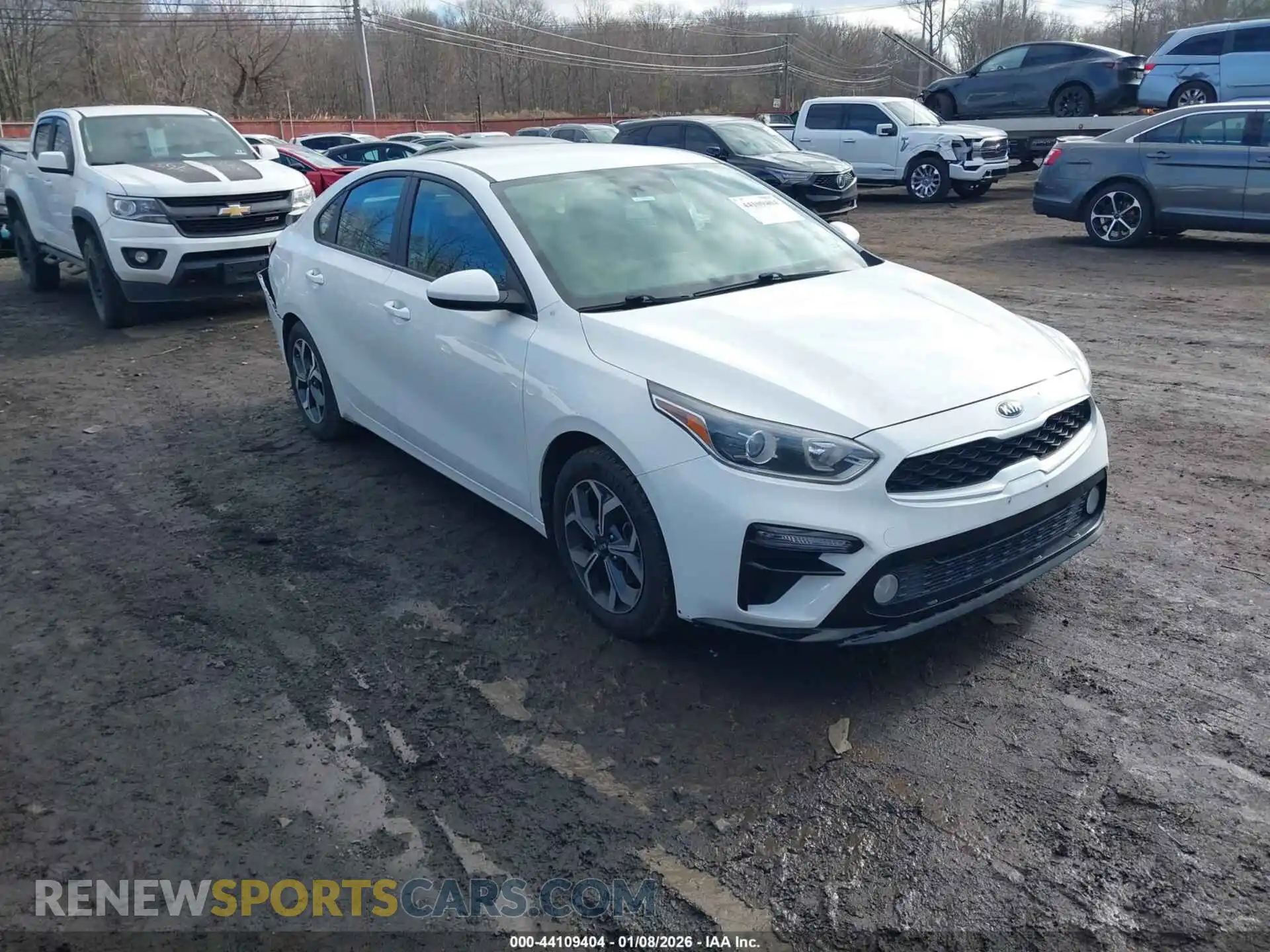 1 Photograph of a damaged car 3KPF24AD0ME268105 KIA FORTE 2021