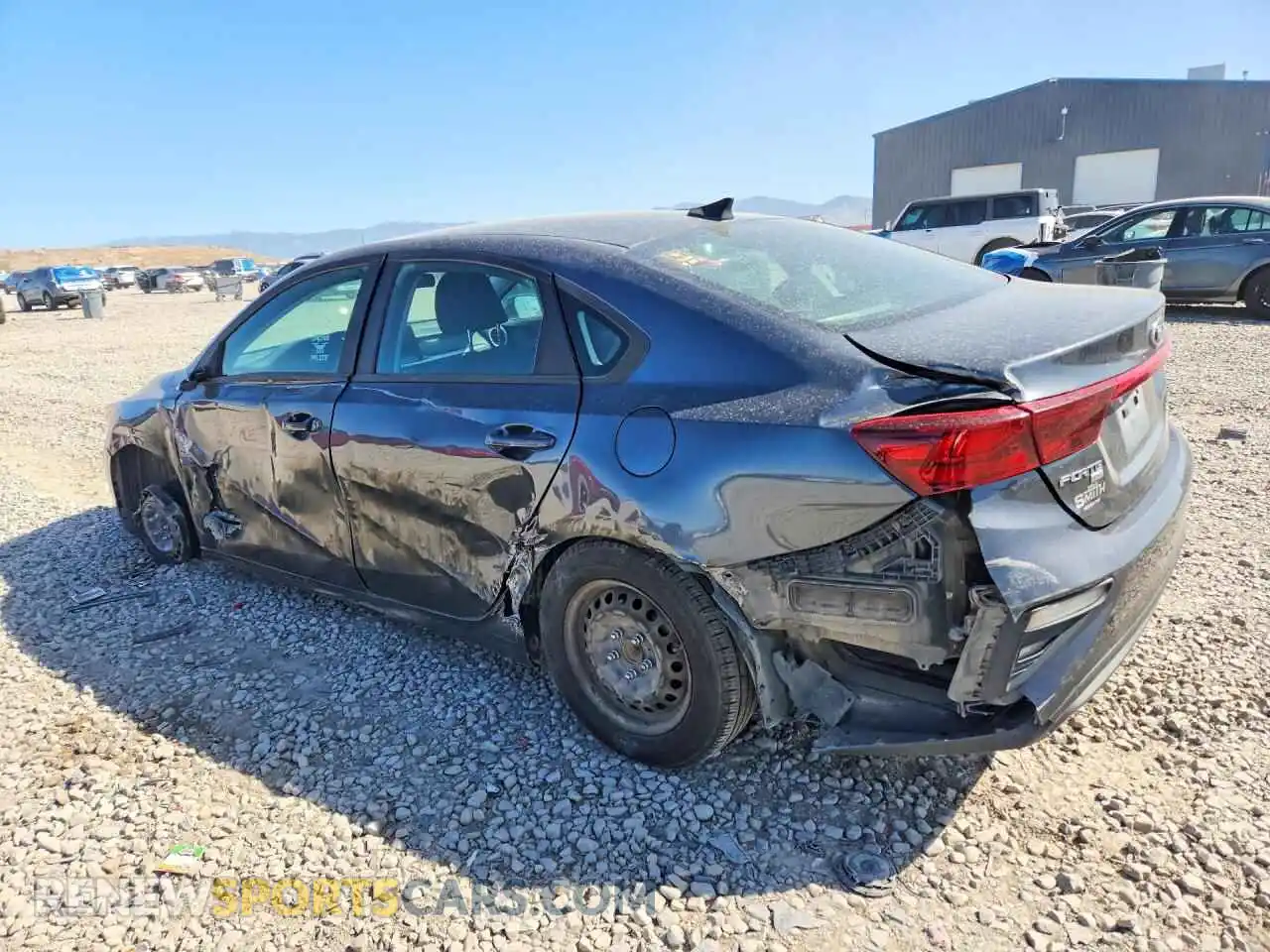 2 Photograph of a damaged car 3KPF24AD0ME286281 KIA FORTE 2021