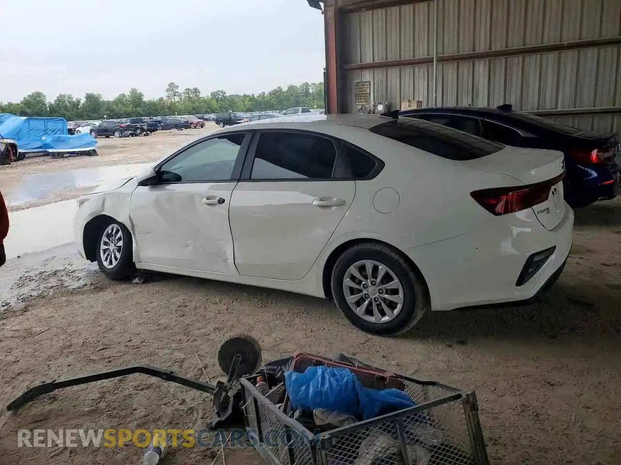 2 Photograph of a damaged car 3KPF24AD0ME290394 KIA FORTE 2021