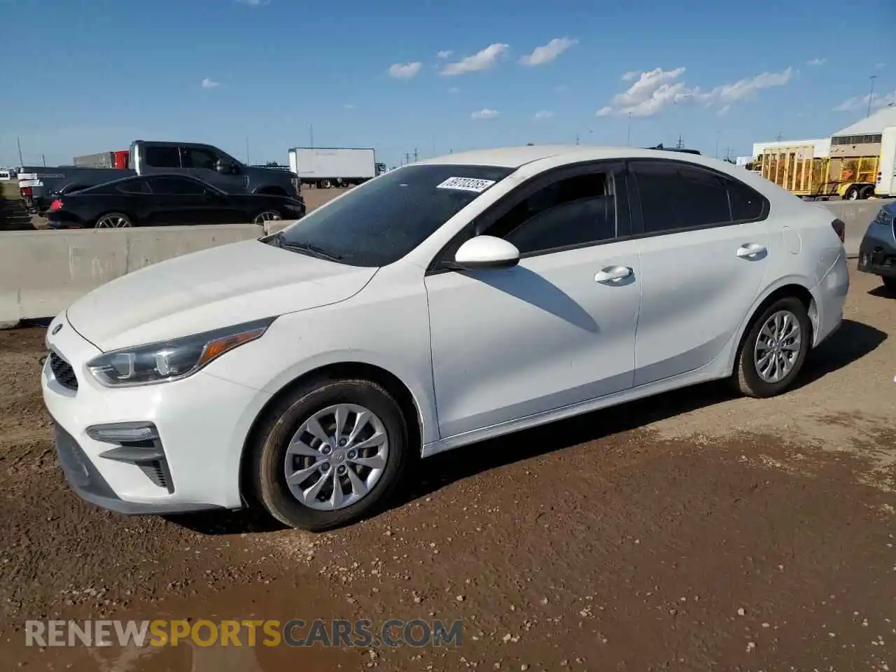 1 Photograph of a damaged car 3KPF24AD0ME298916 KIA FORTE 2021