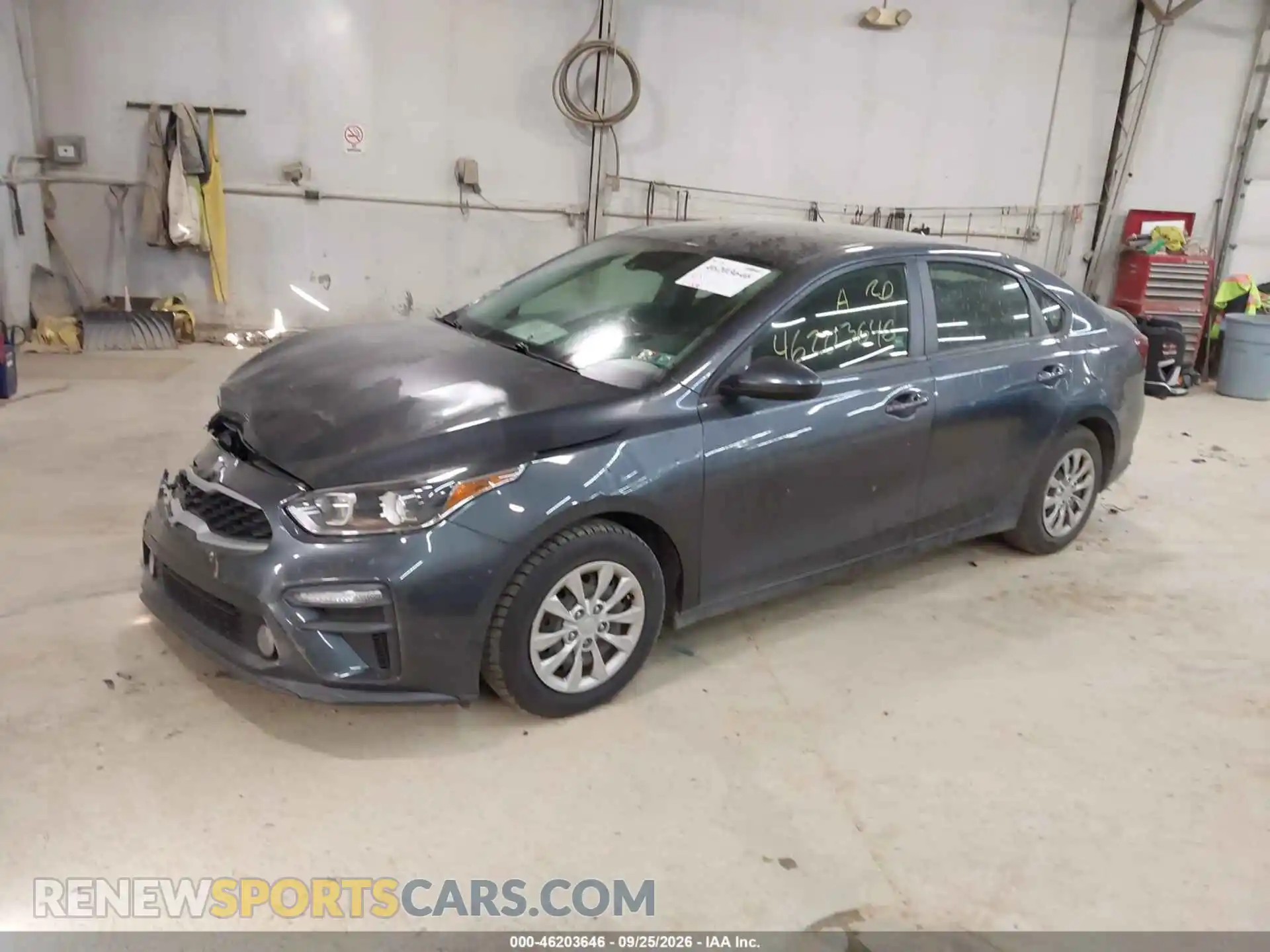 2 Photograph of a damaged car 3KPF24AD0ME299015 KIA FORTE 2021