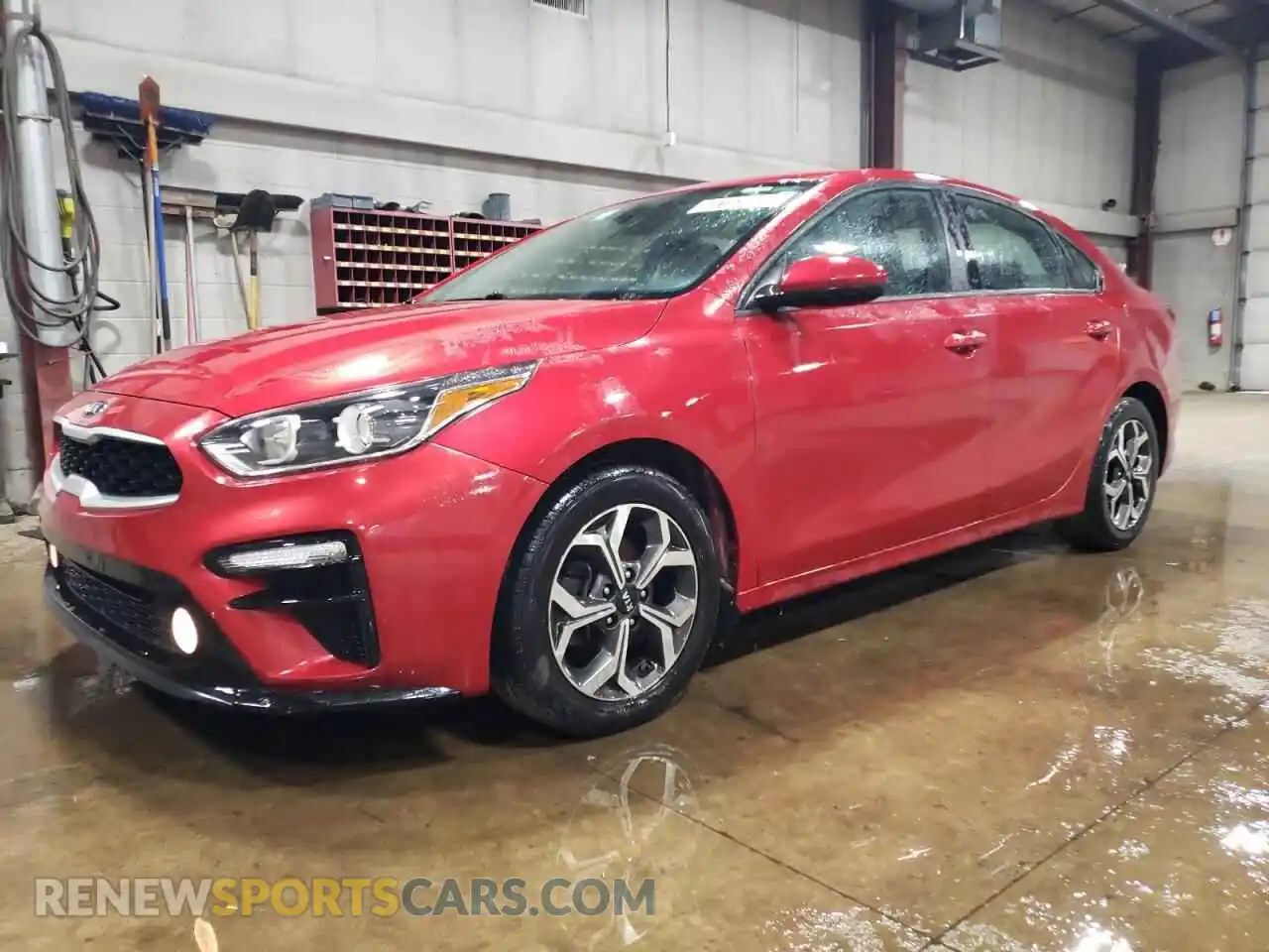 1 Photograph of a damaged car 3KPF24AD0ME299967 KIA FORTE 2021