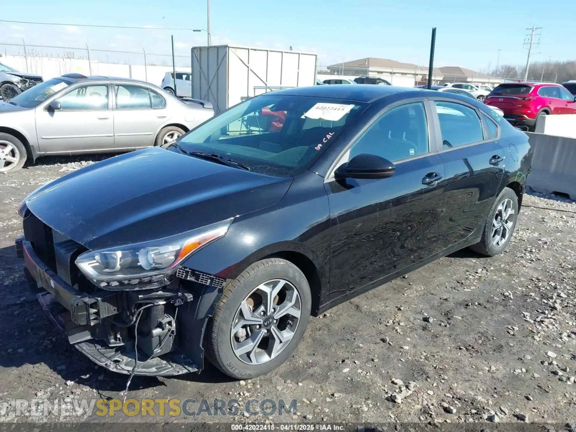 2 Photograph of a damaged car 3KPF24AD0ME302866 KIA FORTE 2021