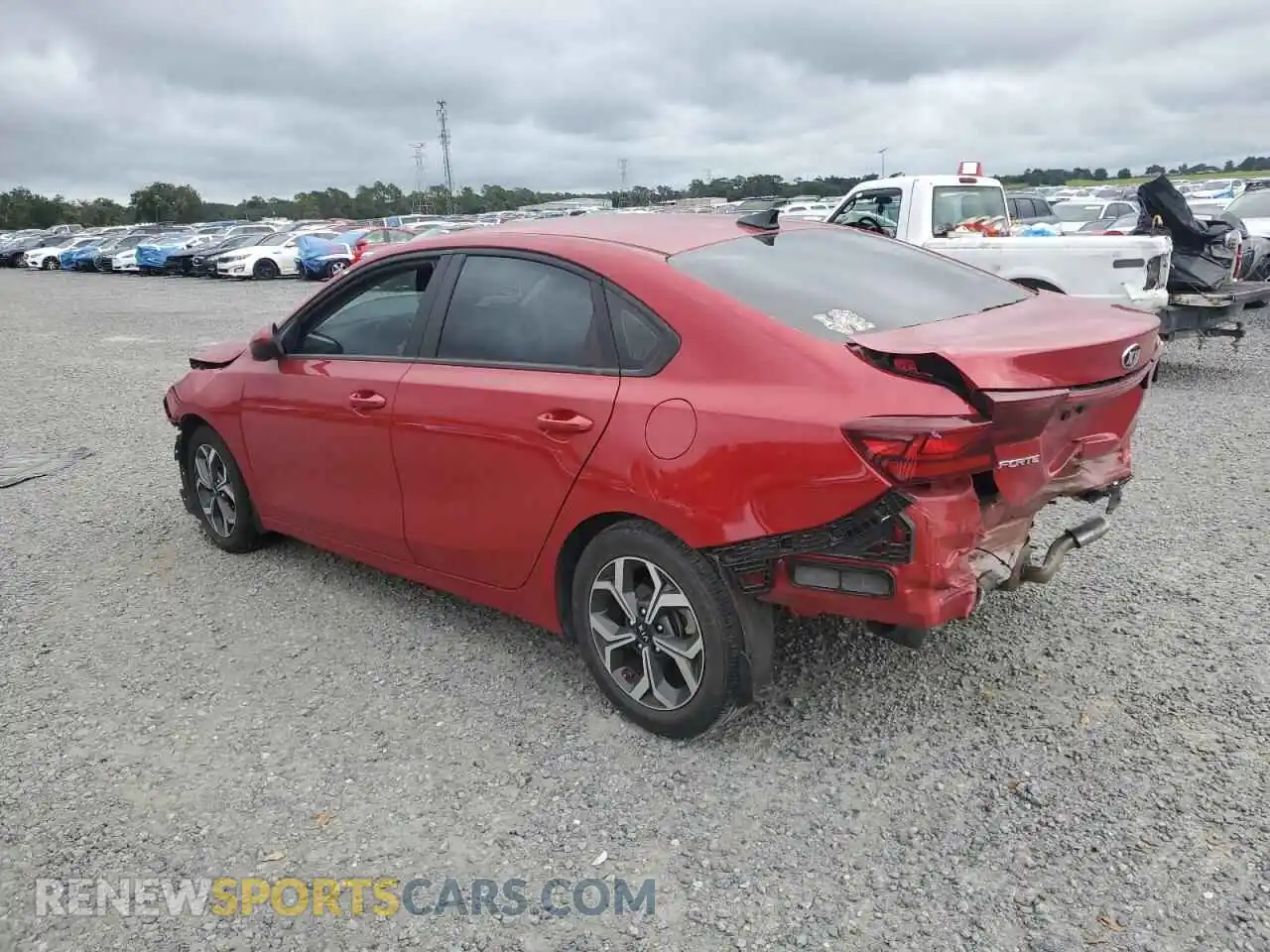 2 Photograph of a damaged car 3KPF24AD0ME319943 KIA FORTE 2021