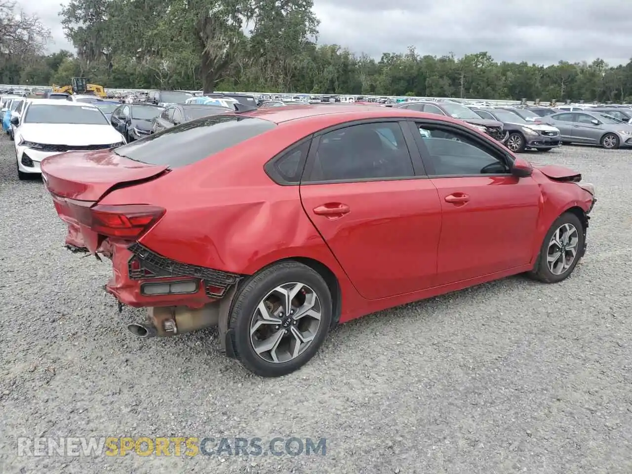 3 Photograph of a damaged car 3KPF24AD0ME319943 KIA FORTE 2021