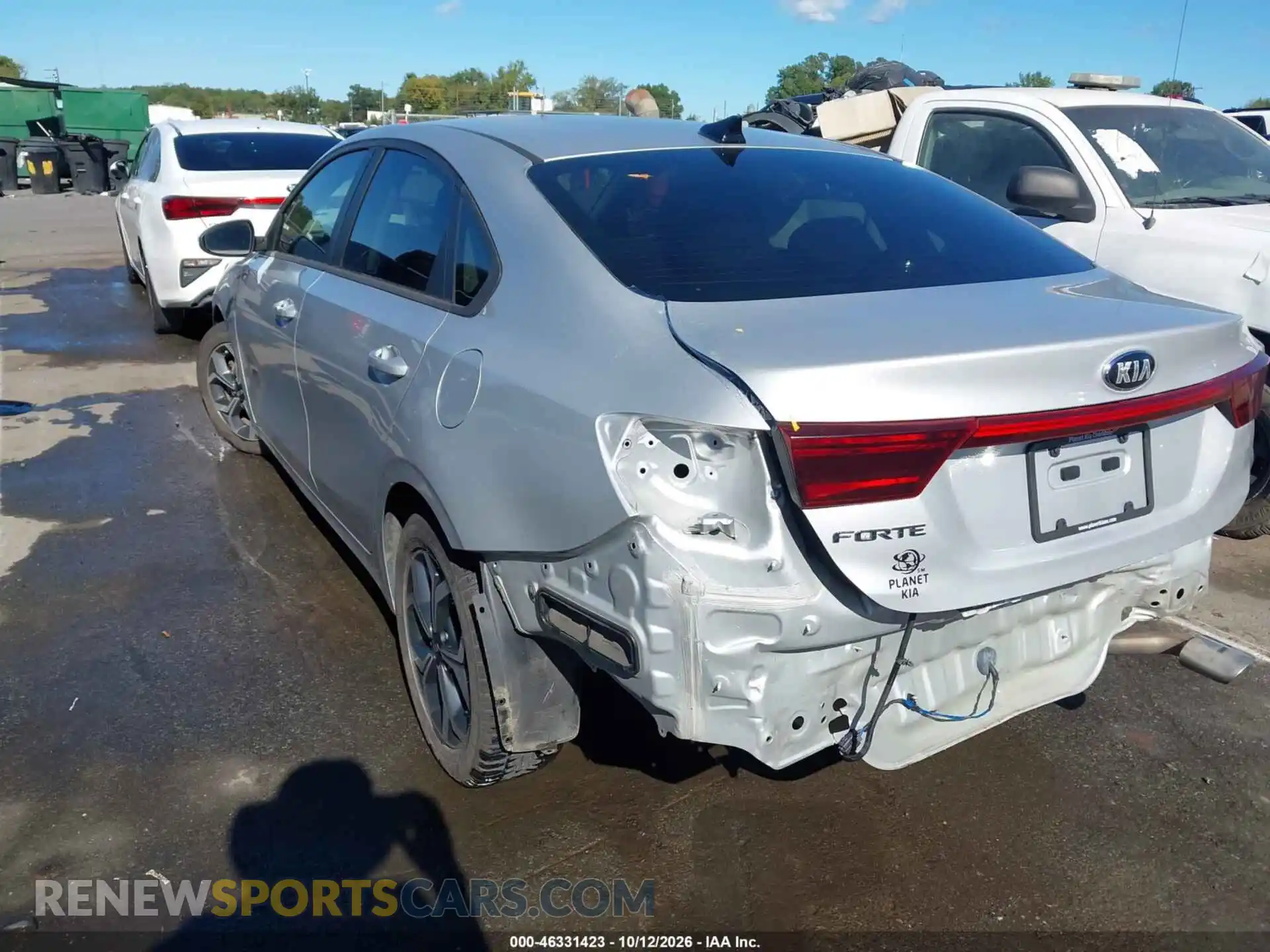 3 Фотография поврежденного автомобиля 3KPF24AD0ME331817 KIA FORTE 2021