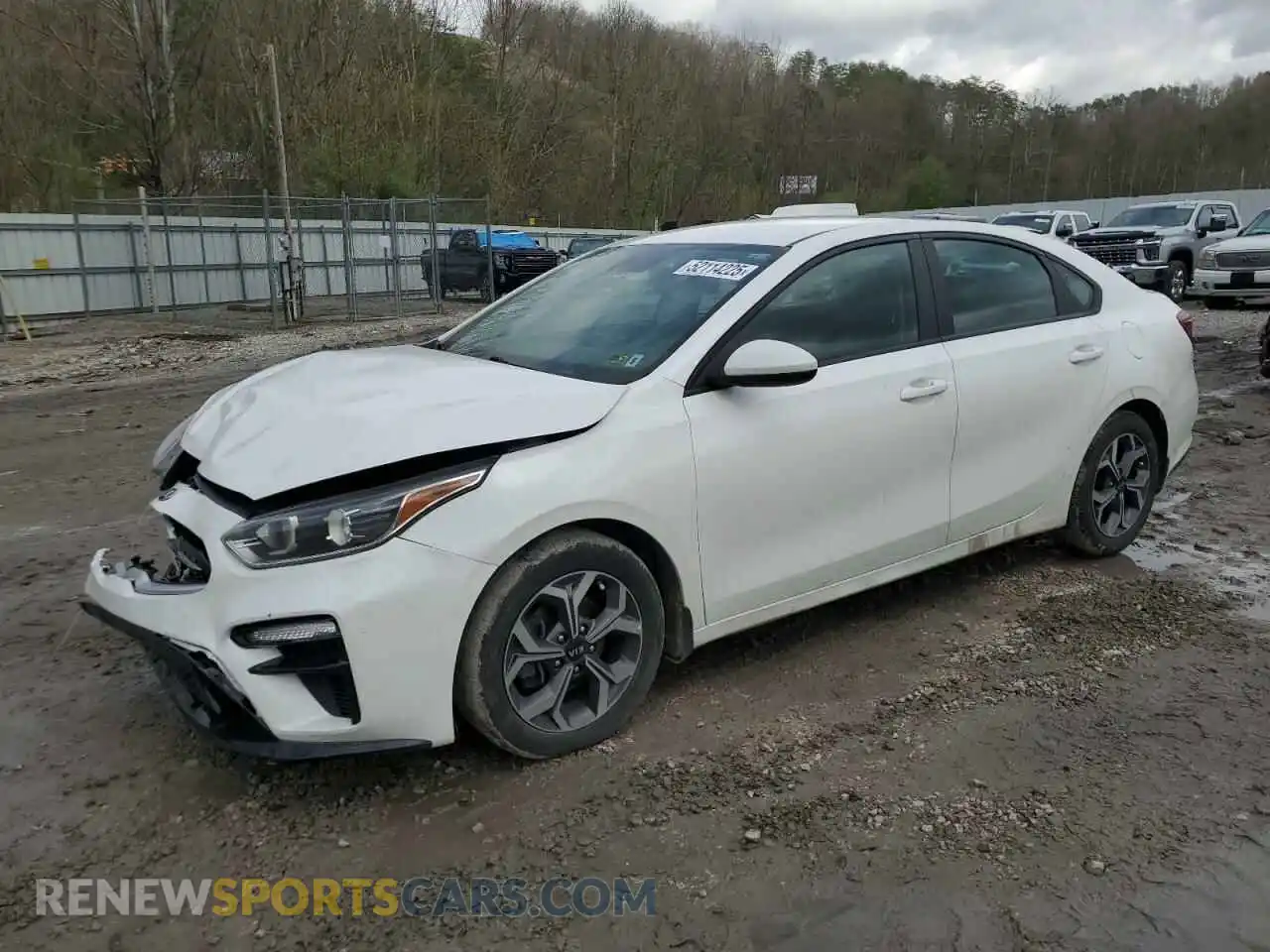 1 Photograph of a damaged car 3KPF24AD0ME337066 KIA FORTE 2021