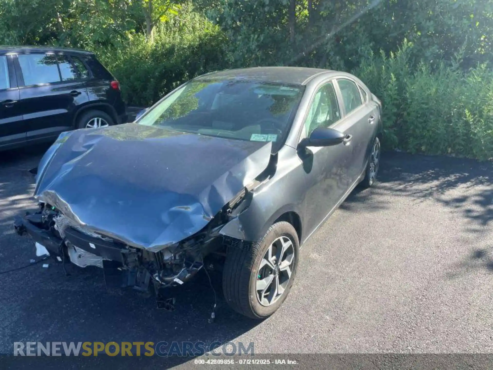 2 Photograph of a damaged car 3KPF24AD0ME337617 KIA FORTE 2021