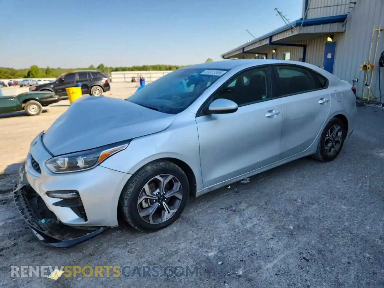 1 Photograph of a damaged car 3KPF24AD0ME338346 KIA FORTE 2021
