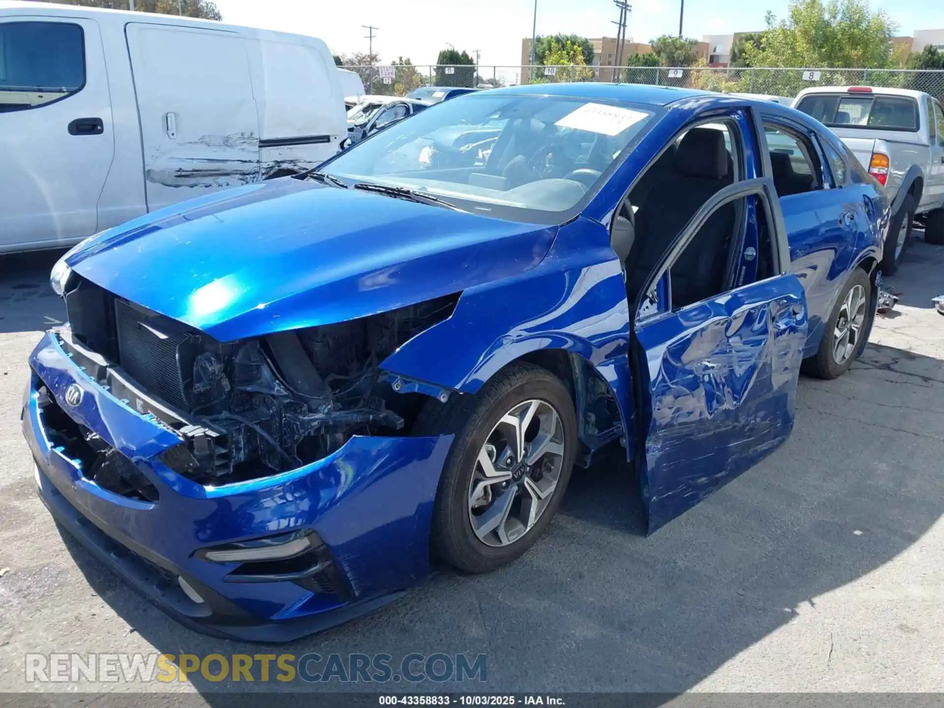 2 Photograph of a damaged car 3KPF24AD0ME339318 KIA FORTE 2021