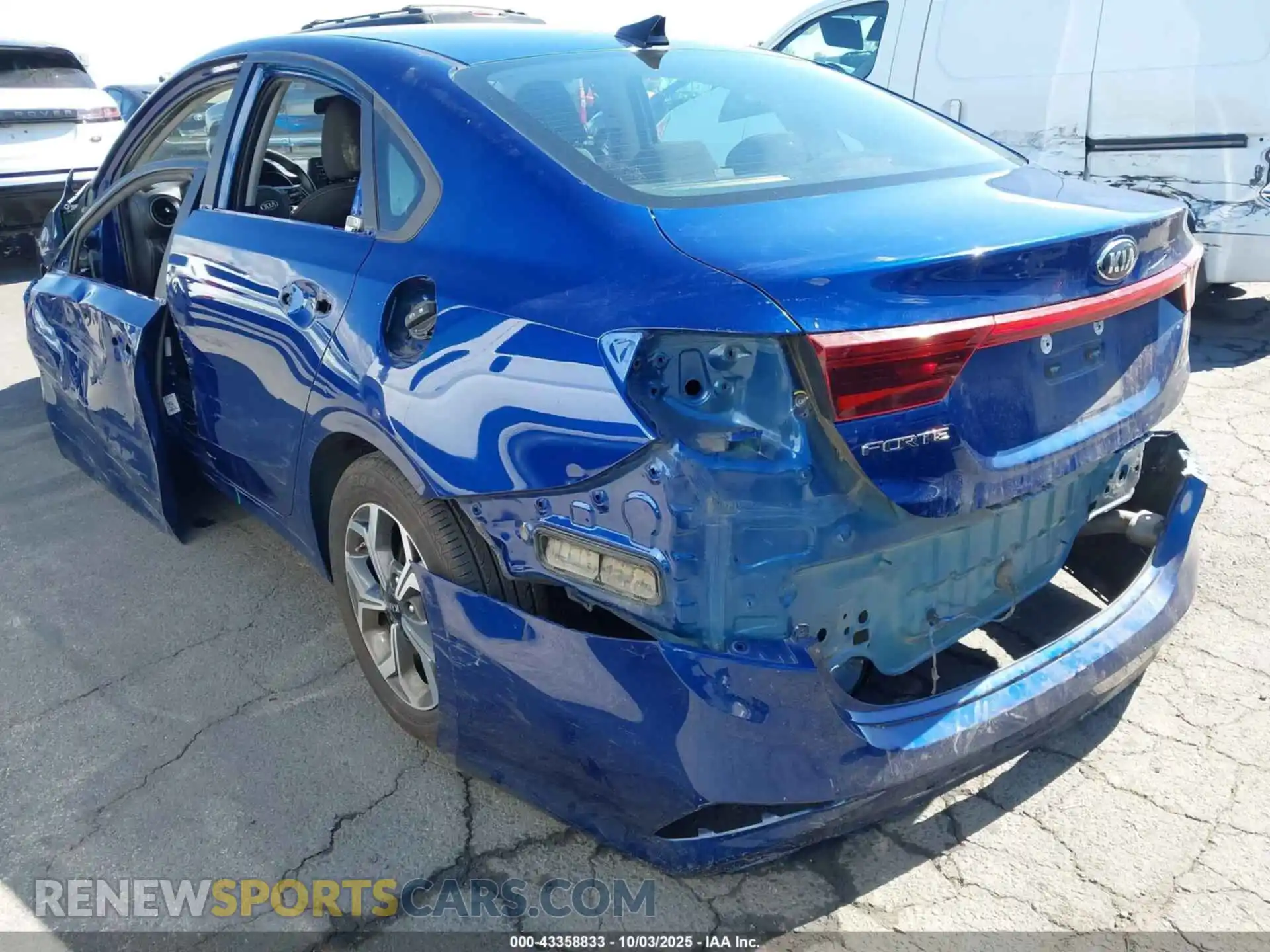 3 Photograph of a damaged car 3KPF24AD0ME339318 KIA FORTE 2021