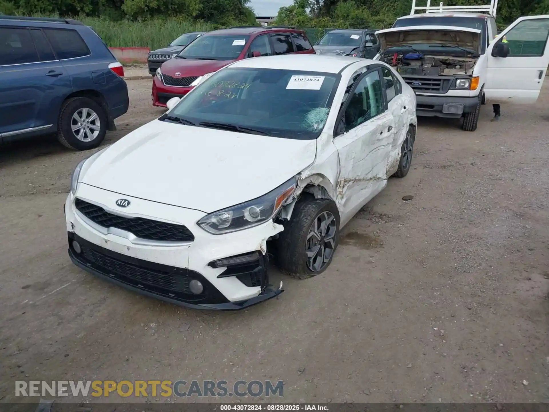 2 Photograph of a damaged car 3KPF24AD0ME343871 KIA FORTE 2021