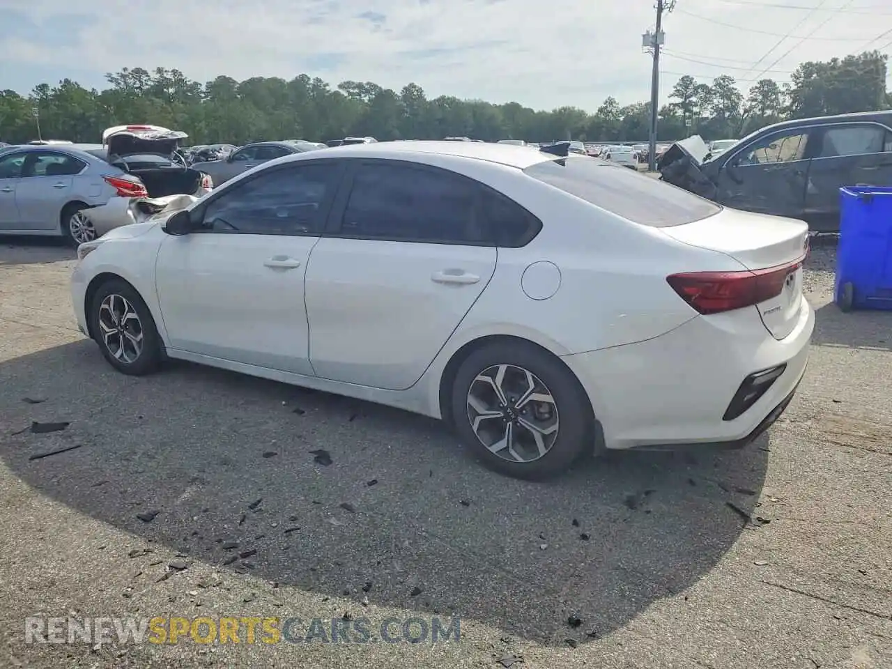 2 Photograph of a damaged car 3KPF24AD0ME344373 KIA FORTE 2021