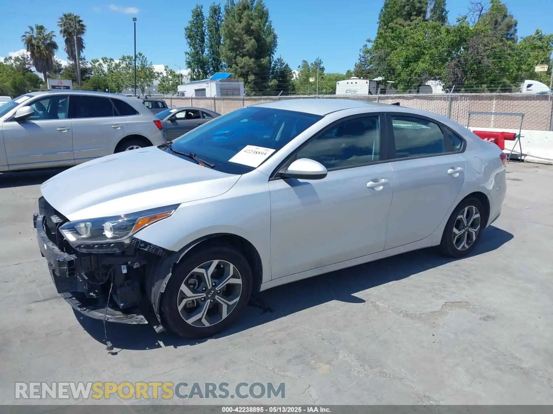 2 Photograph of a damaged car 3KPF24AD0ME349234 KIA FORTE 2021