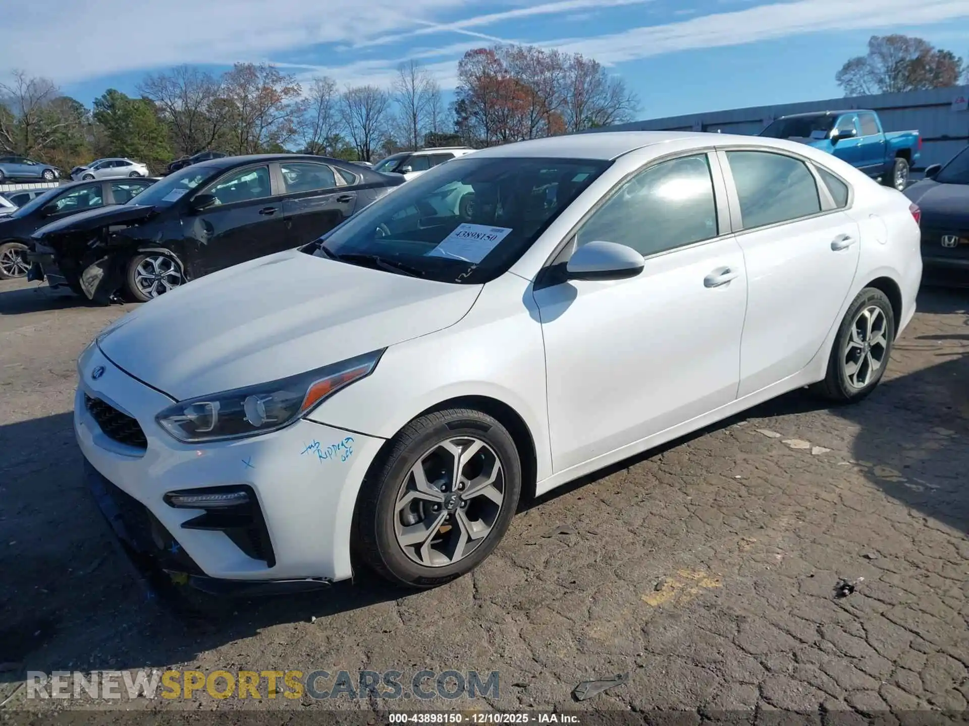 2 Photograph of a damaged car 3KPF24AD0ME369029 KIA FORTE 2021