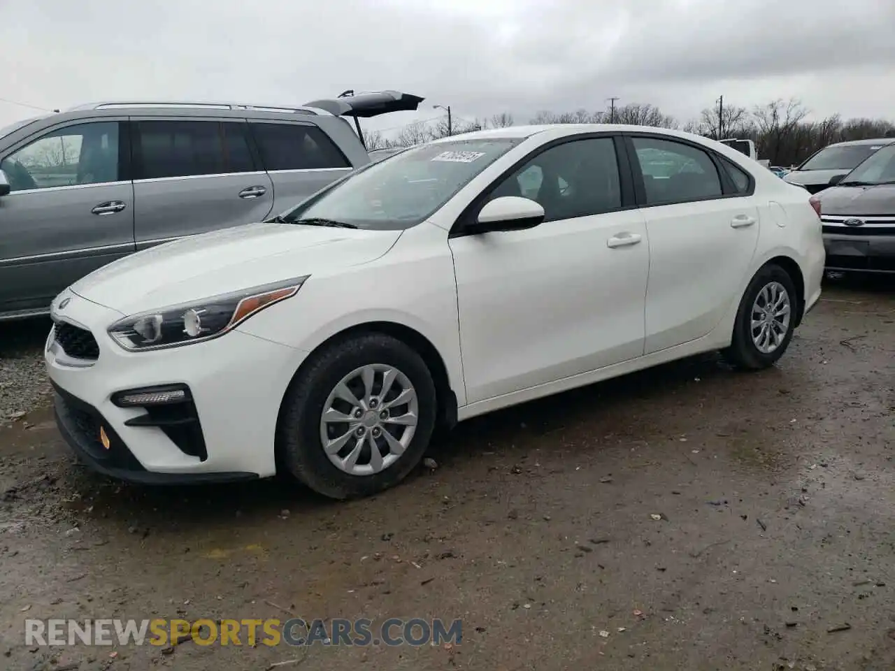 1 Photograph of a damaged car 3KPF24AD0ME378541 KIA FORTE 2021