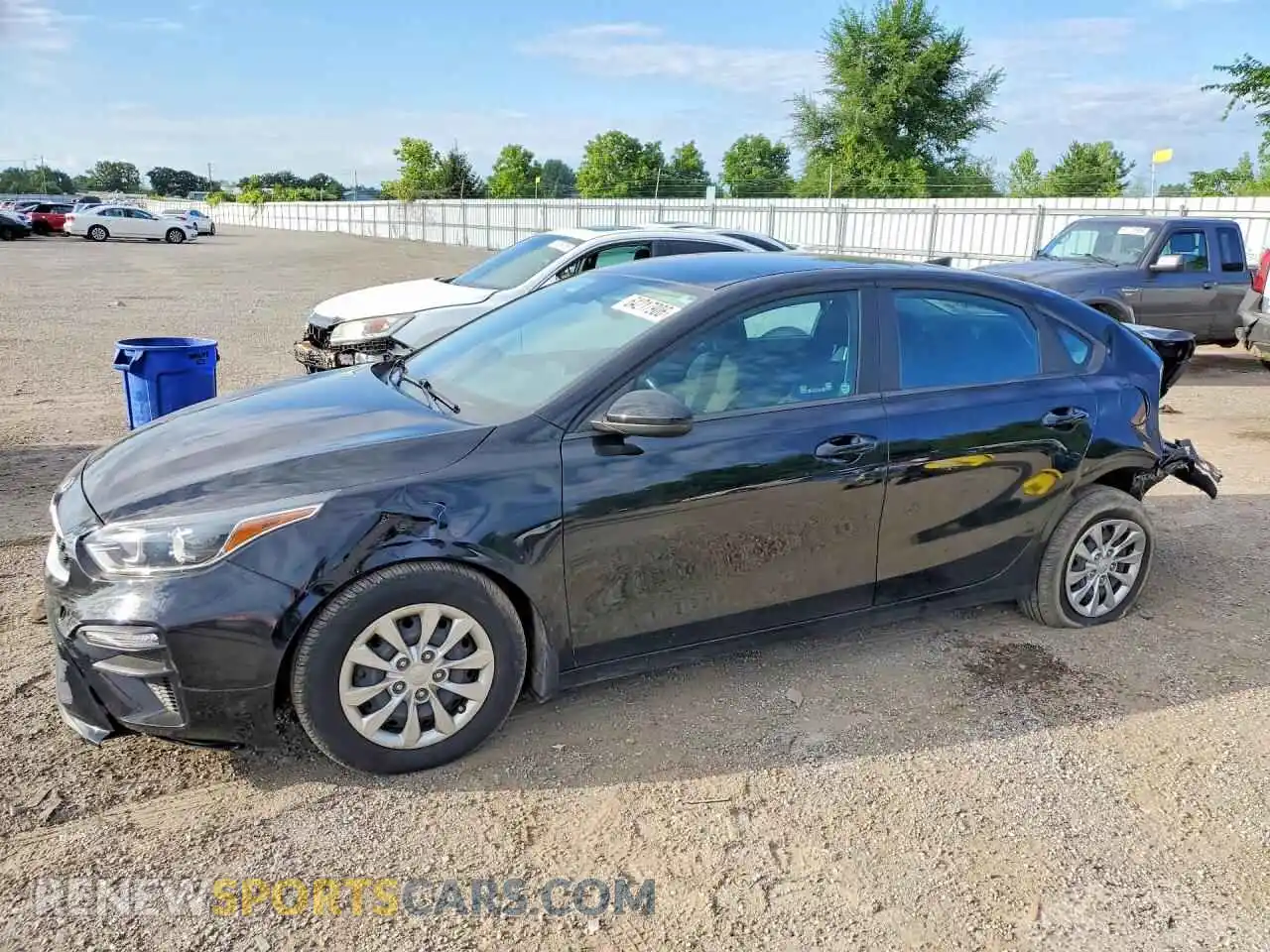 1 fotografías del automóvil dañado 3KPF24AD0ME393508 KIA FORTE 2021