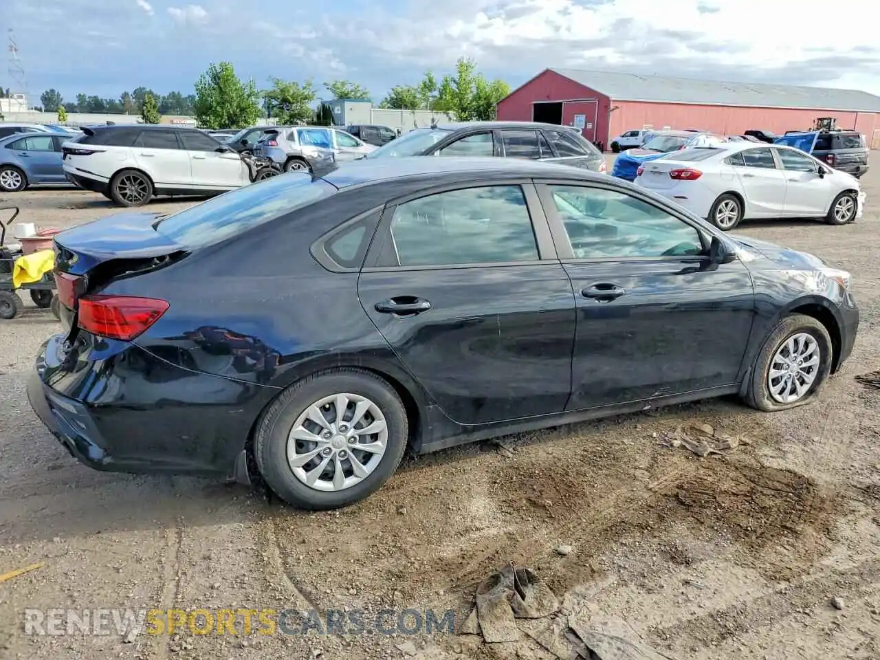 3 fotografías del automóvil dañado 3KPF24AD0ME393508 KIA FORTE 2021