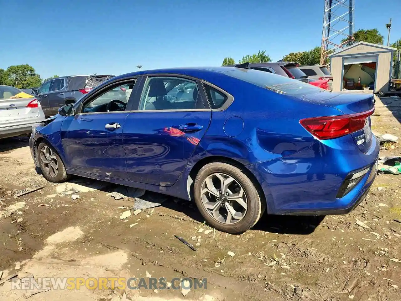 2 Photograph of a damaged car 3KPF24AD0ME412204 KIA FORTE 2021