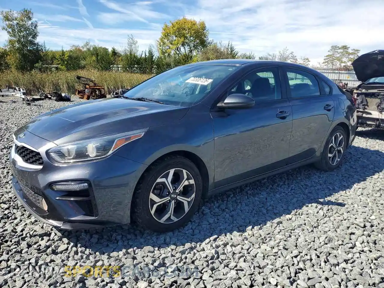 1 Photograph of a damaged car 3KPF24AD1ME263124 KIA FORTE 2021