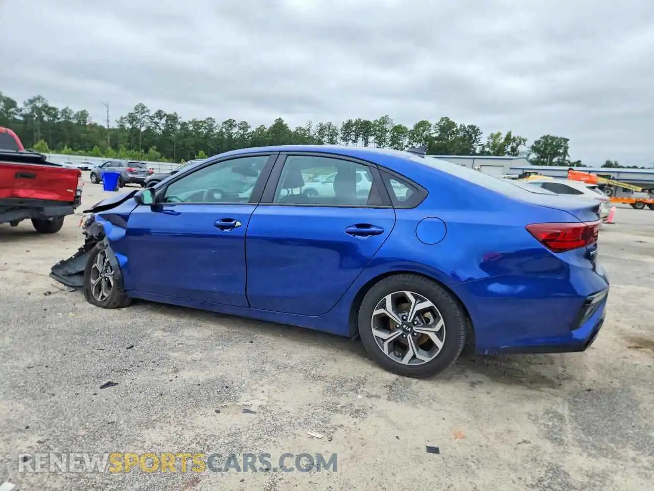 2 Photograph of a damaged car 3KPF24AD1ME266606 KIA FORTE 2021