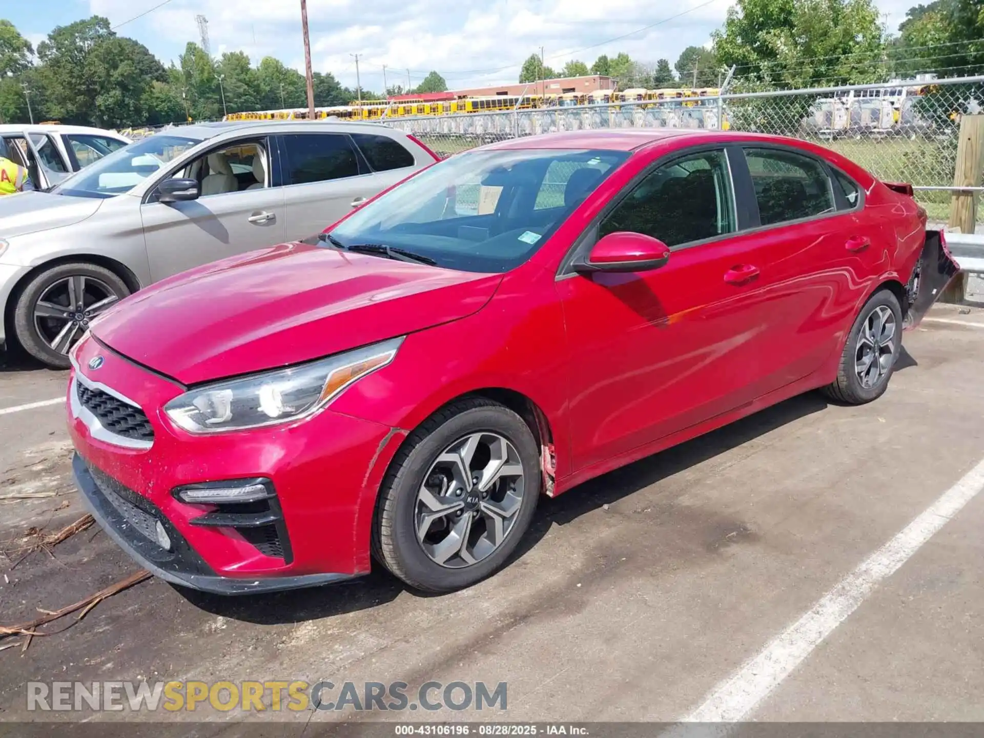 2 Photograph of a damaged car 3KPF24AD1ME269232 KIA FORTE 2021