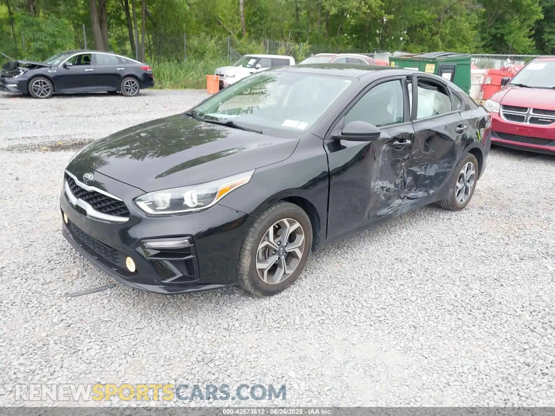 2 Photograph of a damaged car 3KPF24AD1ME272194 KIA FORTE 2021