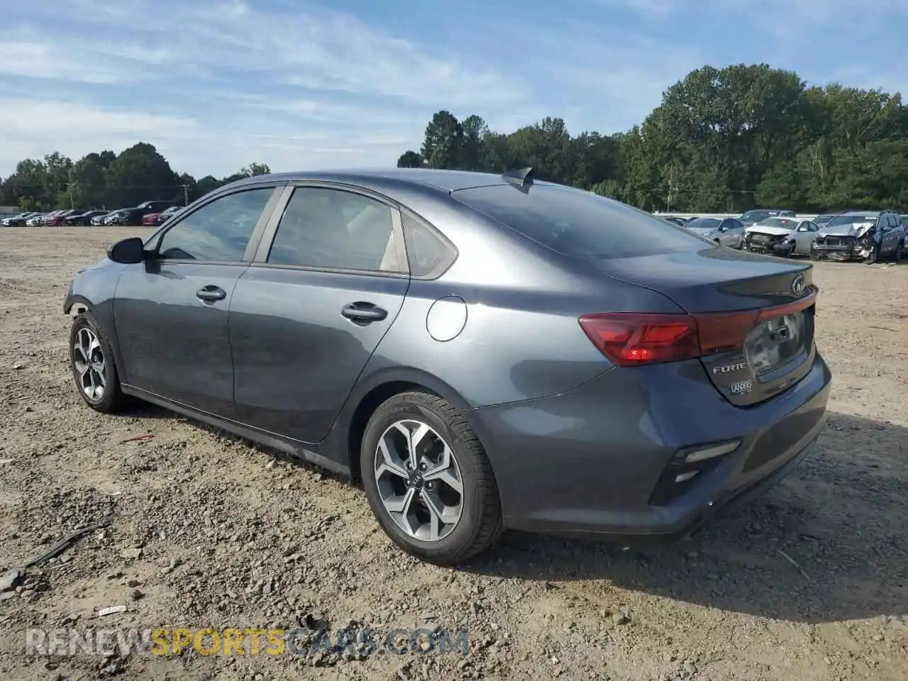 2 Photograph of a damaged car 3KPF24AD1ME274236 KIA FORTE 2021