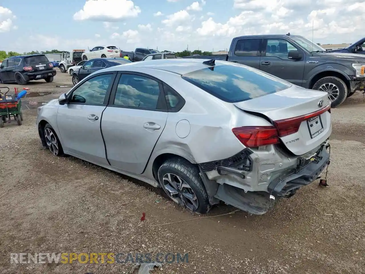 2 Photograph of a damaged car 3KPF24AD1ME307719 KIA FORTE 2021