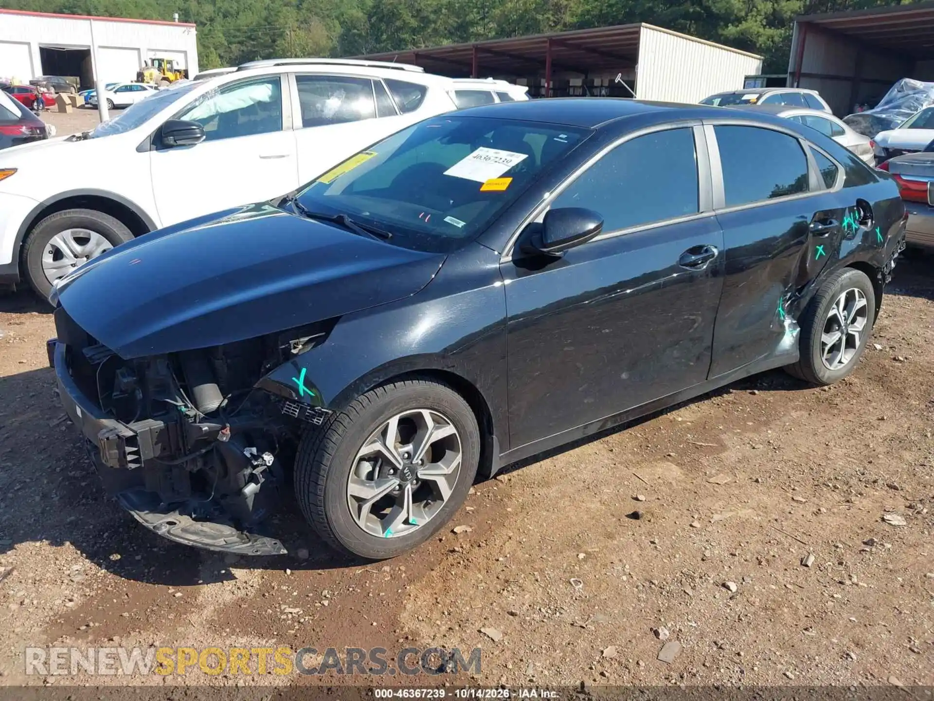 2 Фотография поврежденного автомобиля 3KPF24AD1ME308126 KIA FORTE 2021