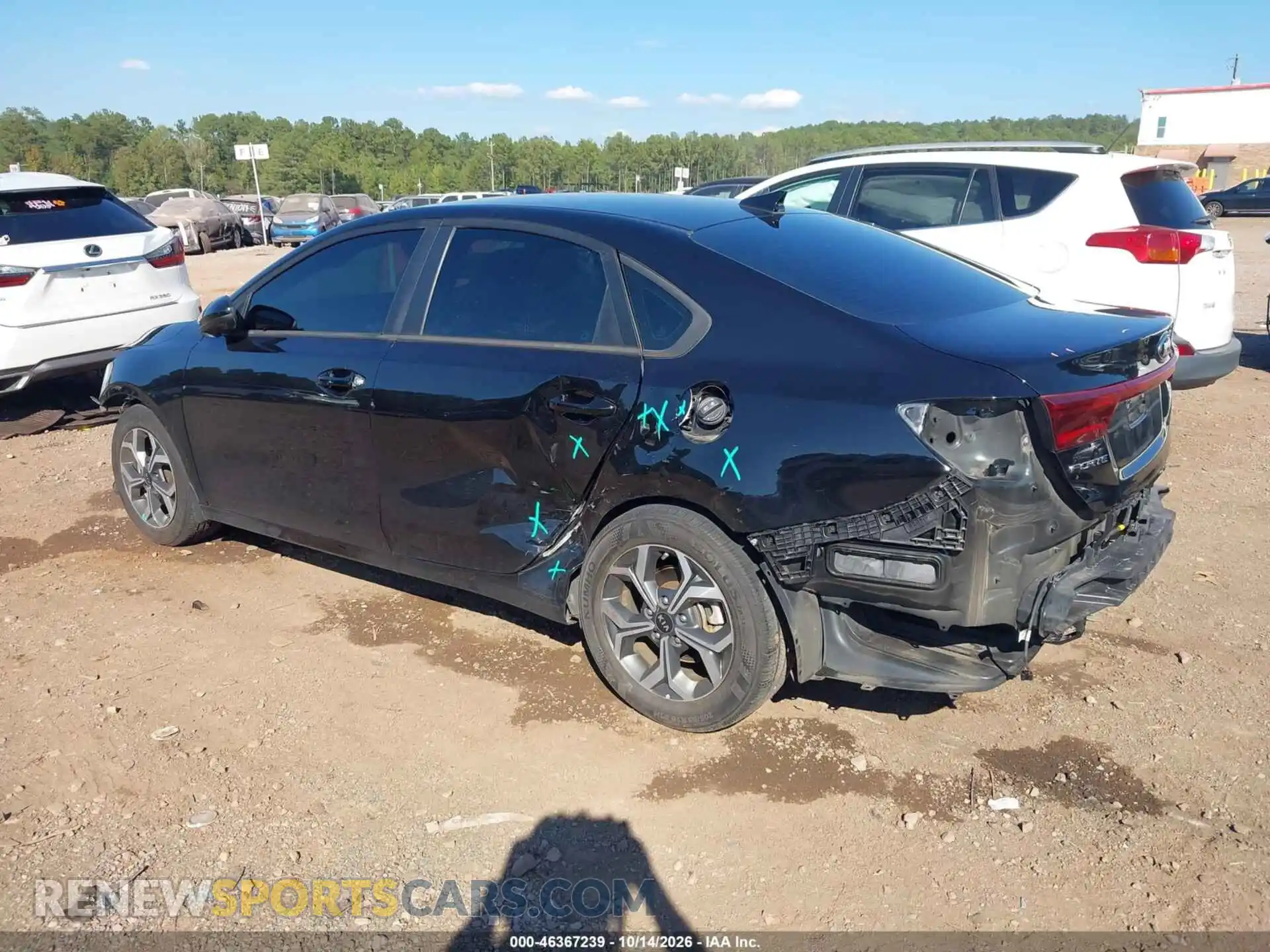 3 Фотография поврежденного автомобиля 3KPF24AD1ME308126 KIA FORTE 2021