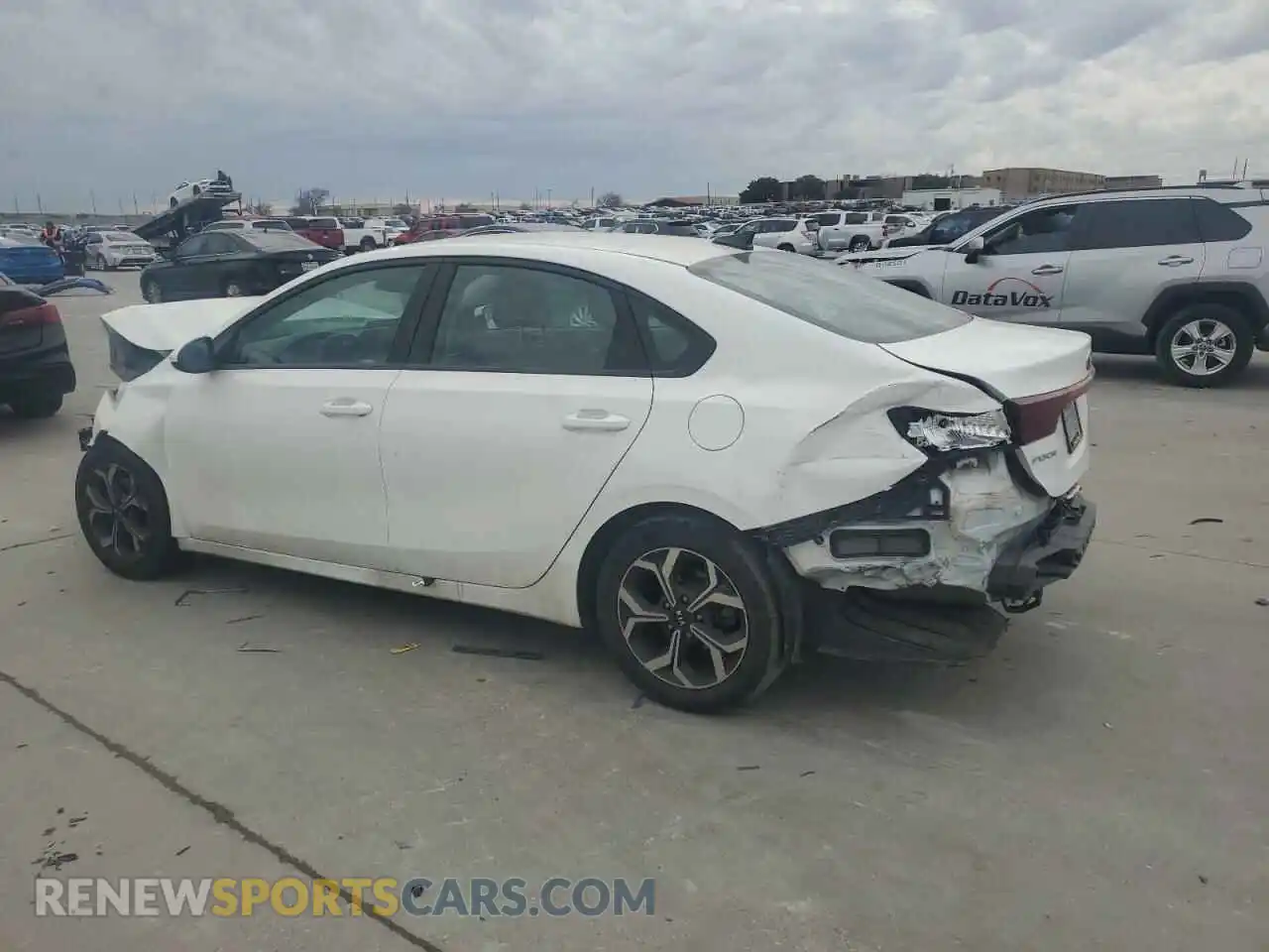2 Photograph of a damaged car 3KPF24AD1ME309955 KIA FORTE 2021