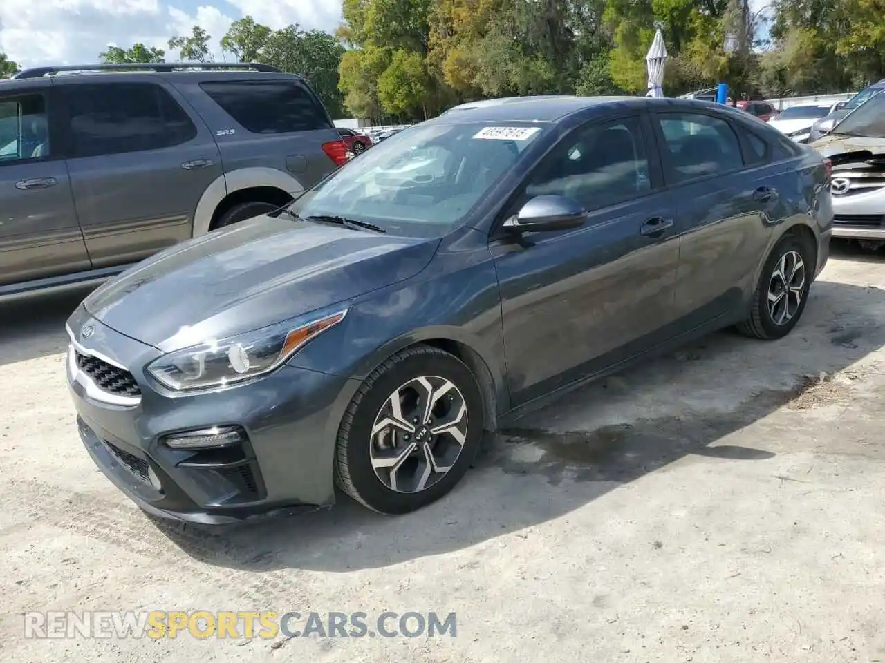 1 Photograph of a damaged car 3KPF24AD1ME319501 KIA FORTE 2021